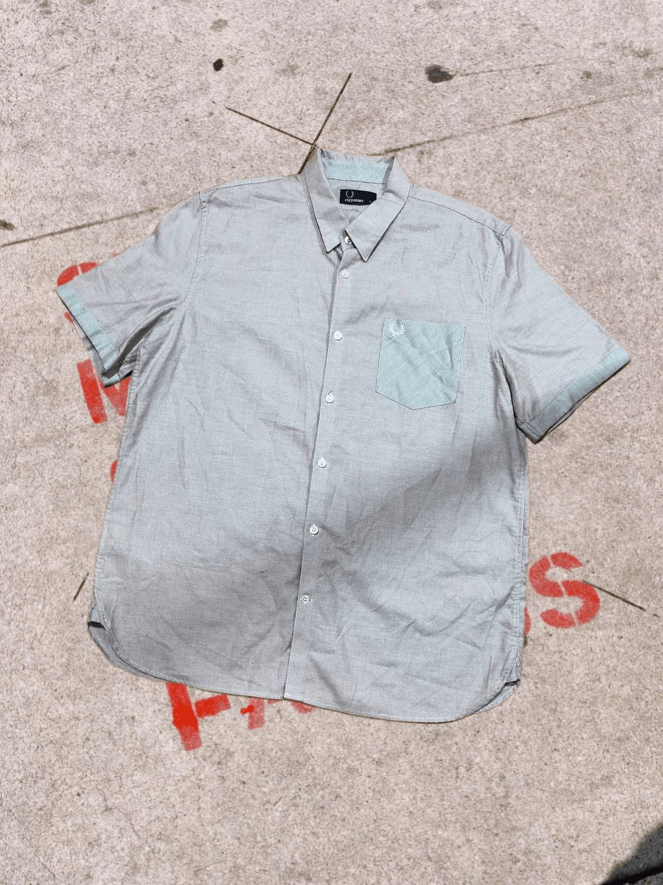 Fred Perry CASUAL Fred Perry print SHORT SLEEVE shirt Size US XL / EU 56 / 4 - 1 Thumbnail