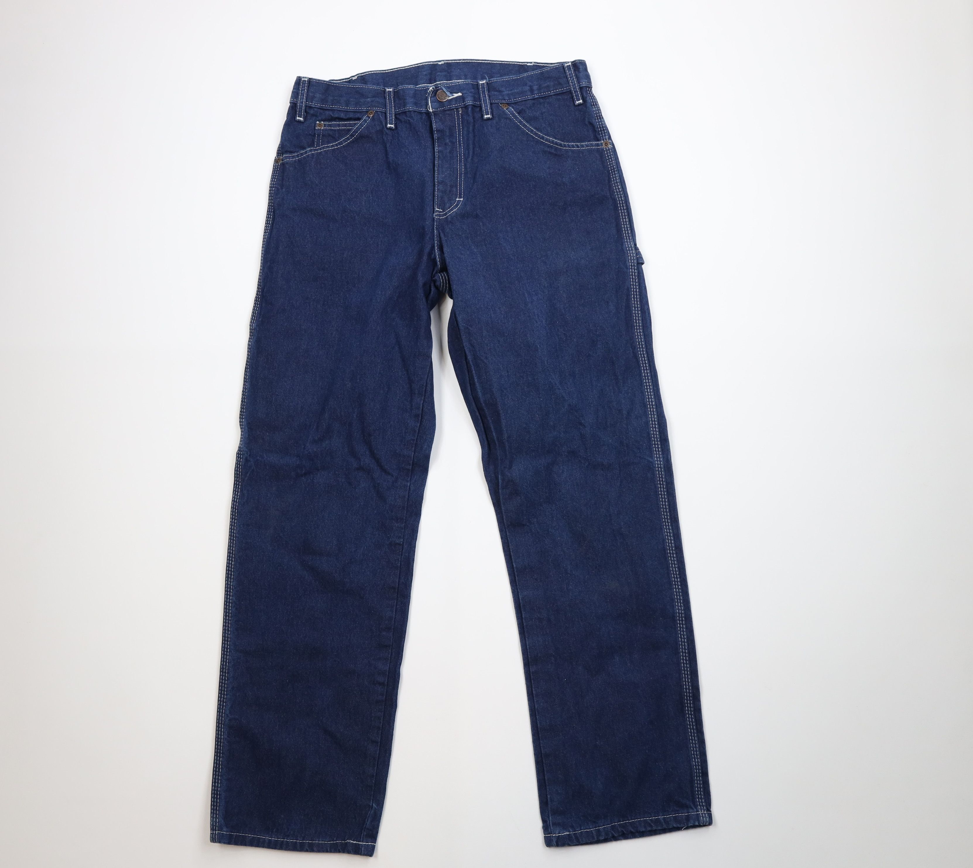 Dickies Vintage Y2K Dickies Fit Workwear Denim Jeans Blue Cotton Size US 32 / EU 48 - 1 Thumbnail
