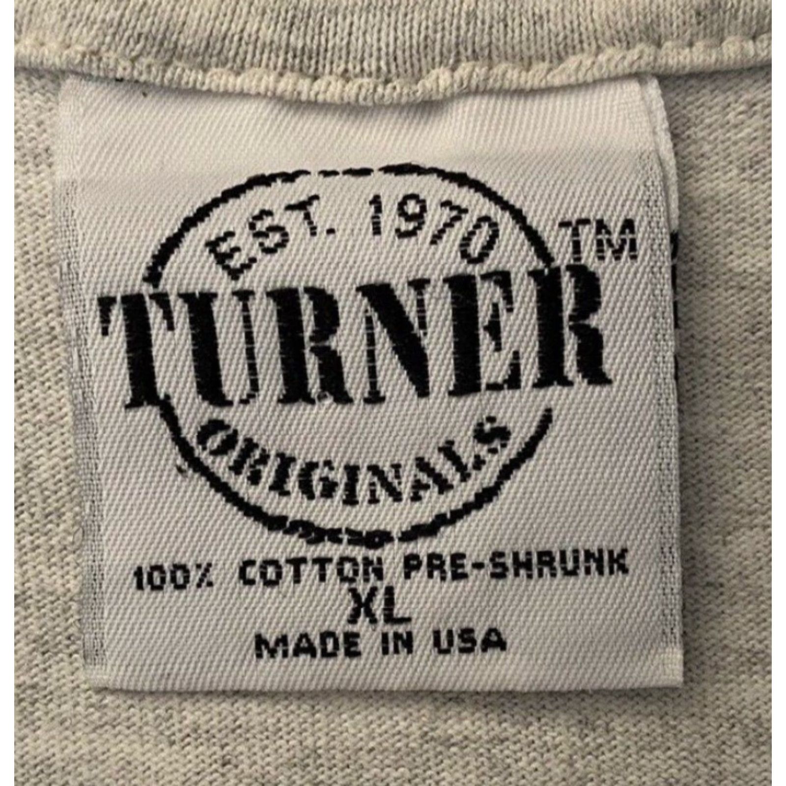 Vintage VINTAGE Turner Originals Single Stitch Mens XL Jimmy Buffet Margaritaville T-Shirt Gray 90s Beach Band Classic Hipster Hippie Music Mens Size US XL / EU 56 / 4 - 3 Thumbnail