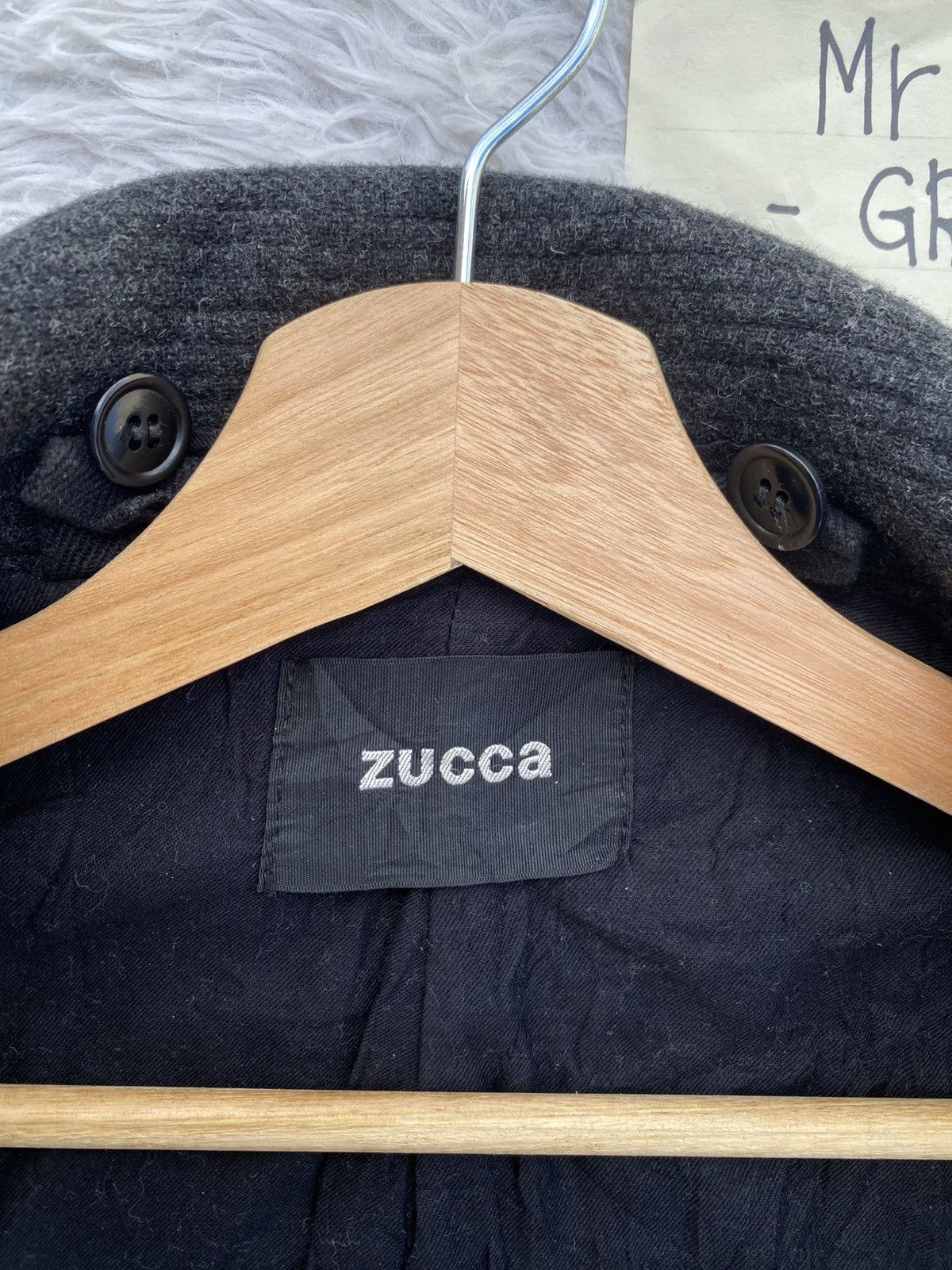 Zucca Rare Vintage Zucca by Issey Miyake Wool Jacket Size US M / EU 48-50 / 2 - 9 Thumbnail