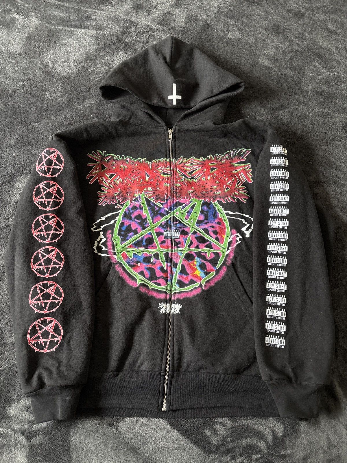 Ken Carson AGC Tour merch zip up hoodie 【公式通販】