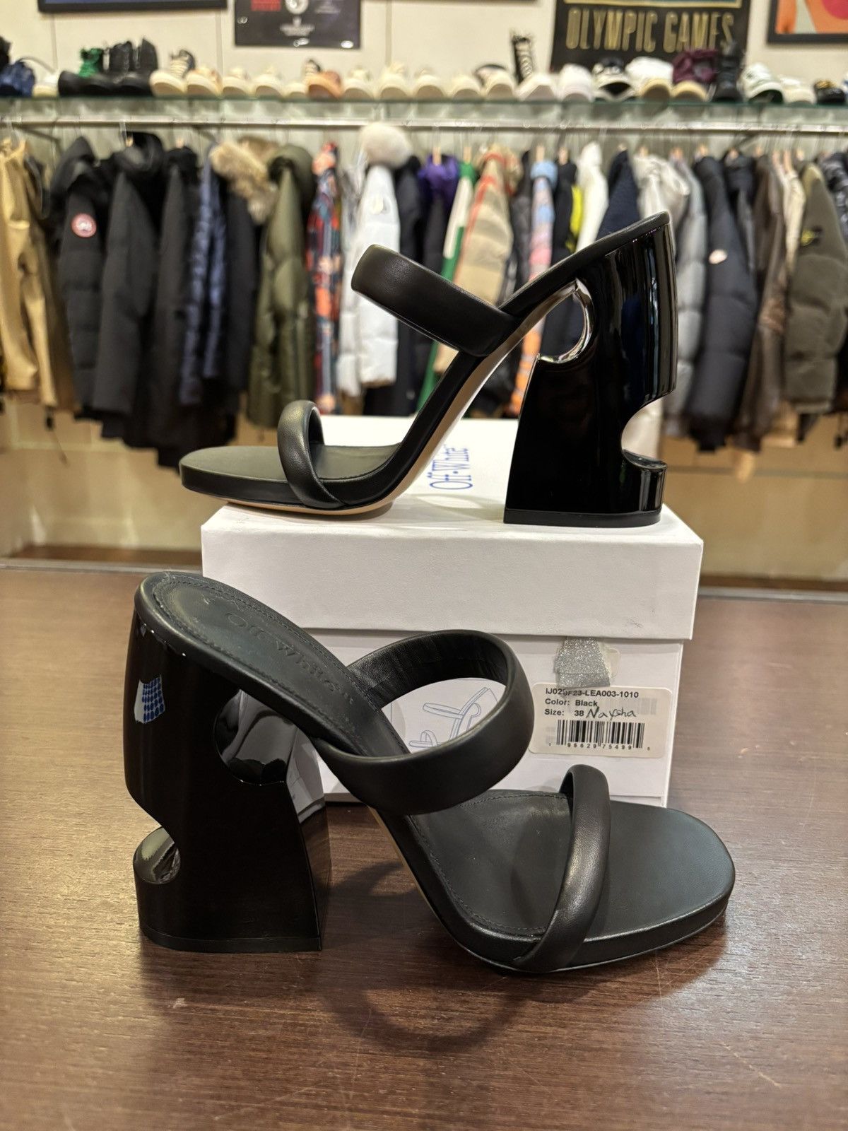 Off-White Off White Wedge Heels Size US 5 / IT 35 - 1 Thumbnail