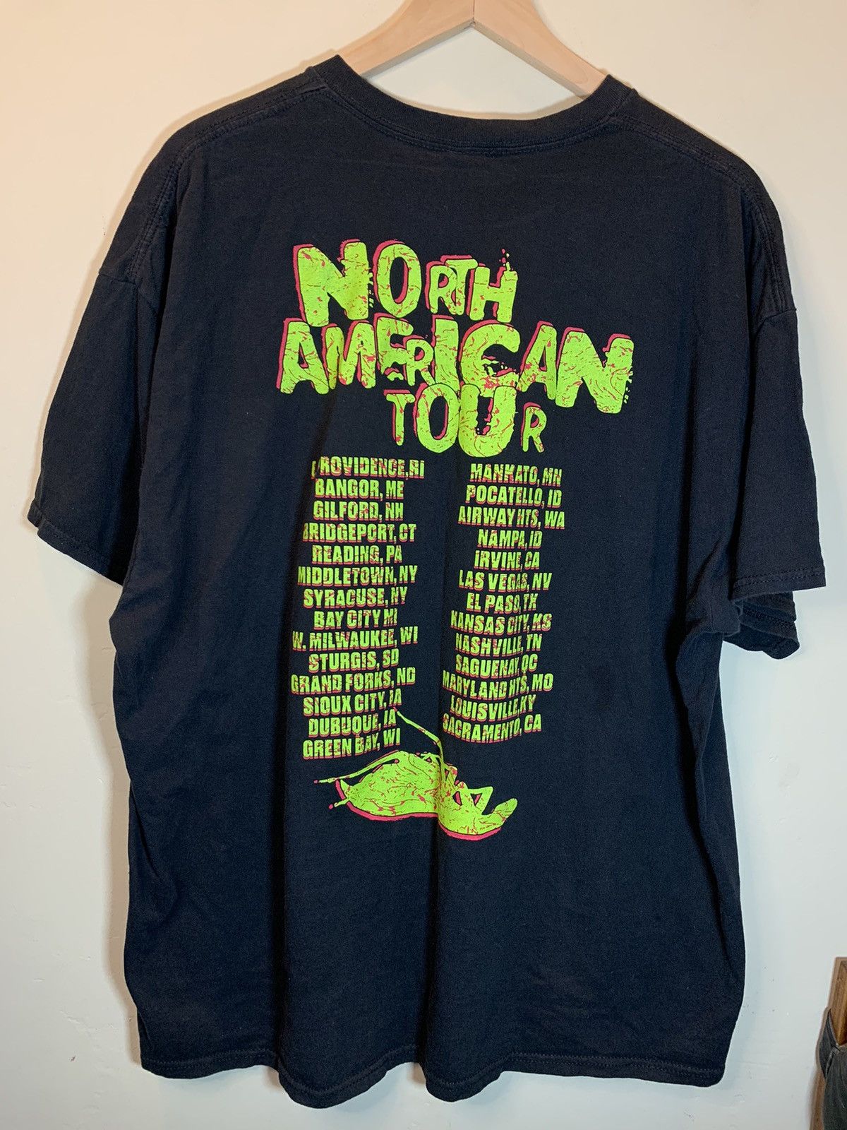 Band Tees *RARE* Papa Roach North American Tour Band T-Shirt - 2XL Size US XXL / EU 58 / 5 - 2 Thumbnail
