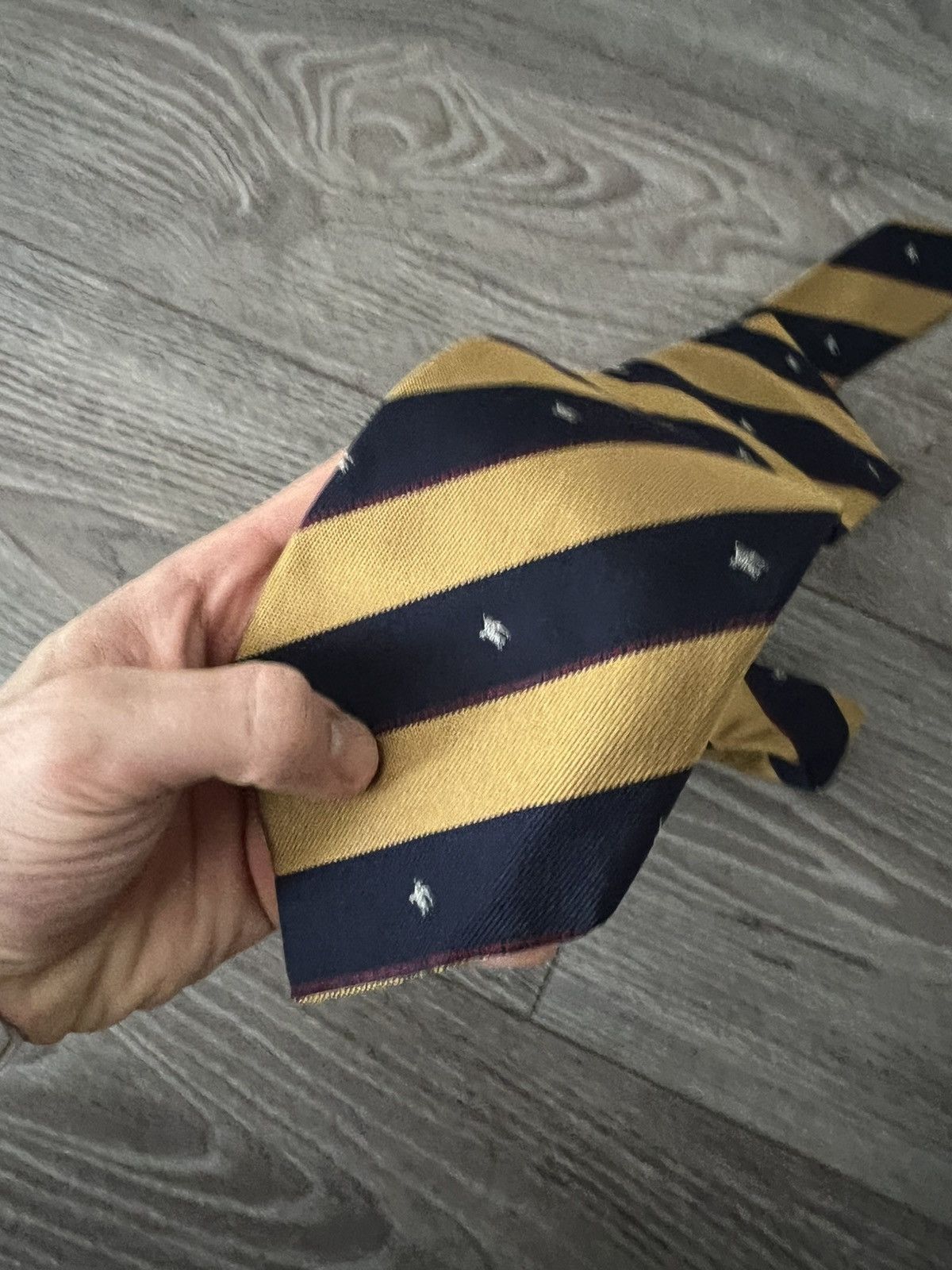 Burberry × Vintage ‼️Vintage Monogram Burberry London Luxury Silk Tie‼️ Size ONE SIZE - 10 Thumbnail