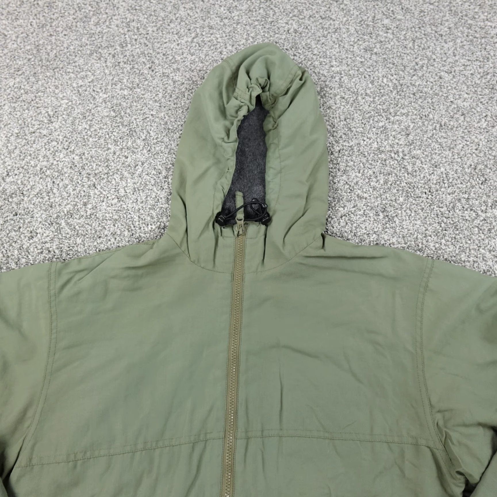 Vintage Duluth Jacket Mens M Green Fleece Lined Zip Windbreaker Bomber Coat Utility Work Jacket Size US M / EU 48-50 / 2 - 3 Thumbnail