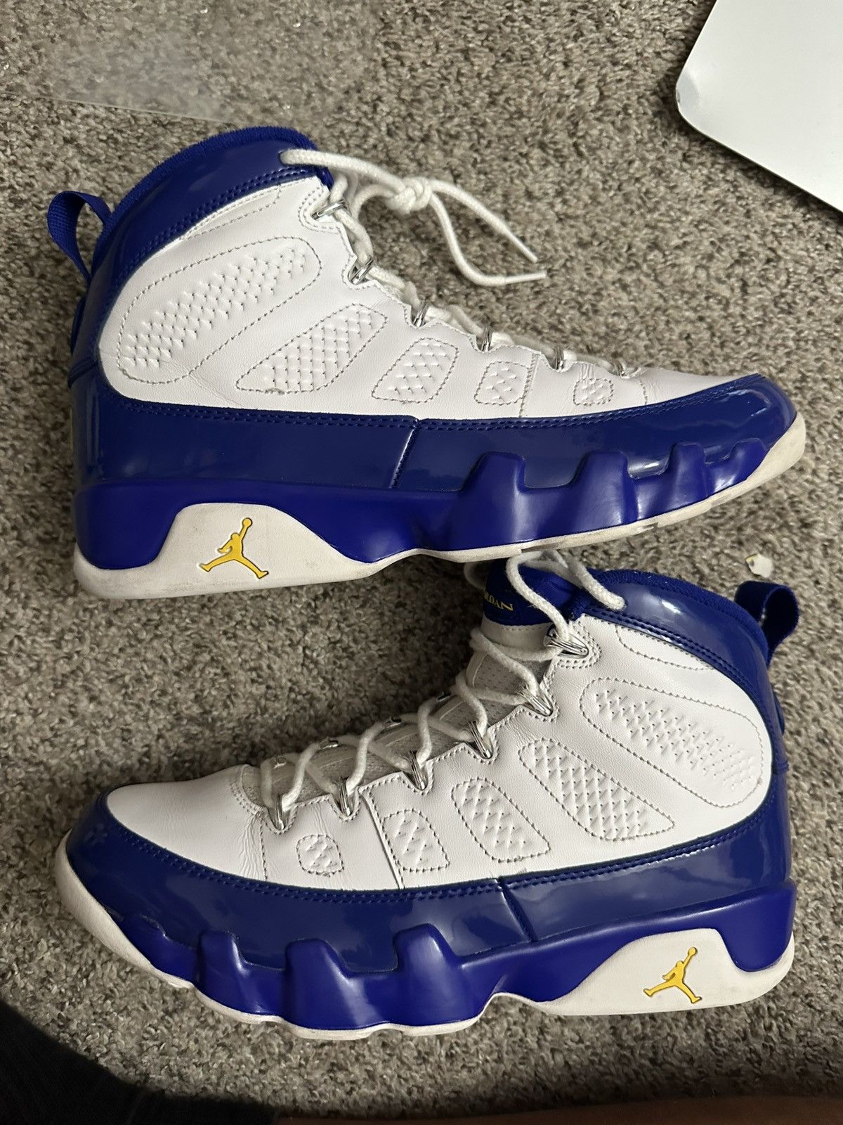 Nike Air jordan 9 kobe bryant lakers purple playoff - size 10.5 Size US 10.5 / EU 43-44 - 2 Thumbnail