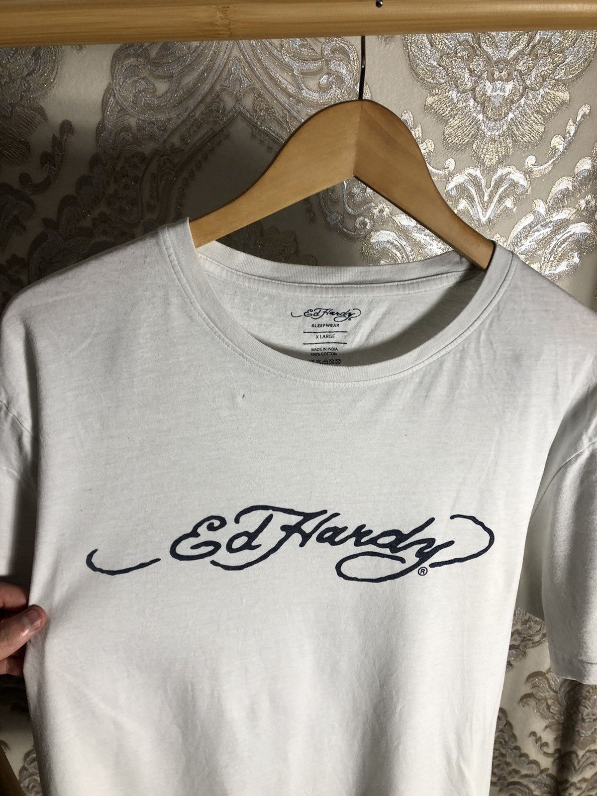 Ed Hardy VINTAGE EX HARDY BY CHRISTIAN AUDIGIER JAPAN STYLE Y2K 90s Size US XL / EU 56 / 4 - 2 Thumbnail