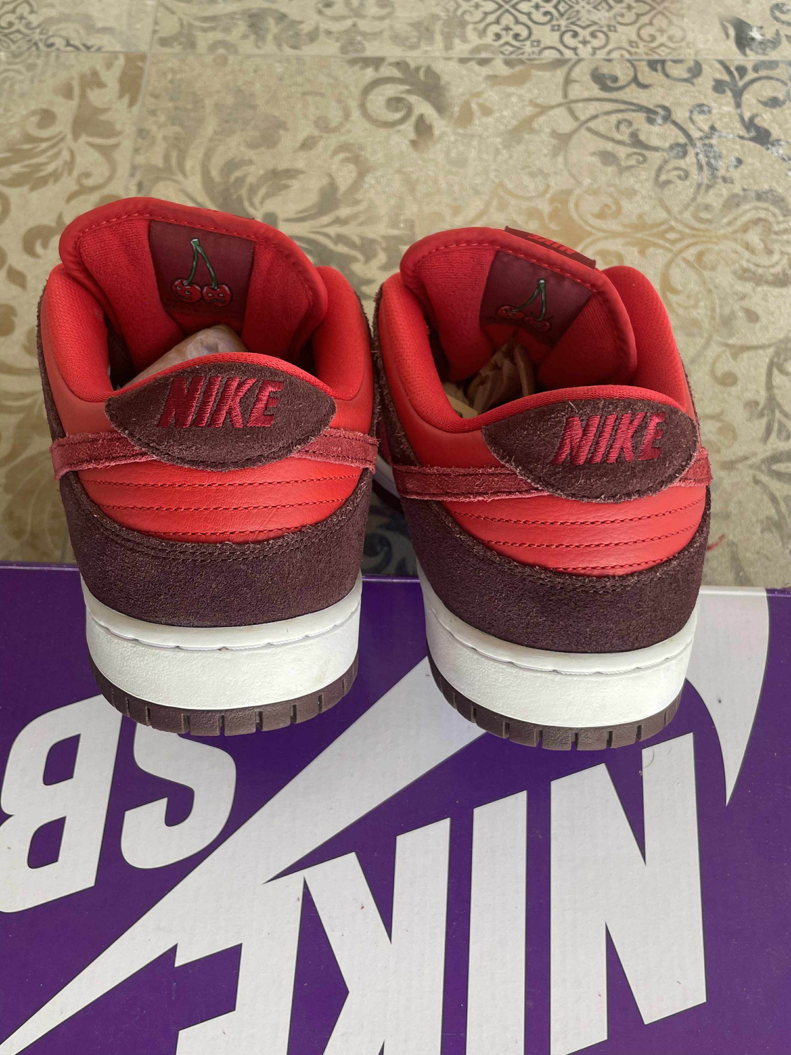Nike Nike Dunk Sb Low Cherry Red US12 EU 46 UK 11 Size US 12 / EU 45 - 2 Thumbnail