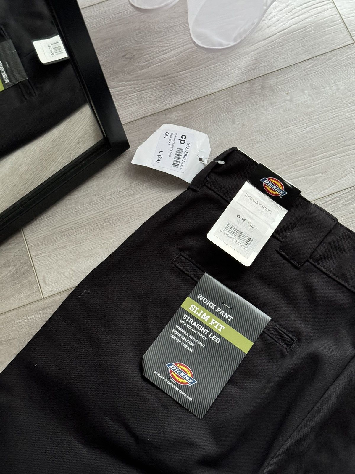 Dickies × Vintage Vintage Dickies Carpenter Denim Work Pants Size US 34 / EU 50 - 3 Thumbnail