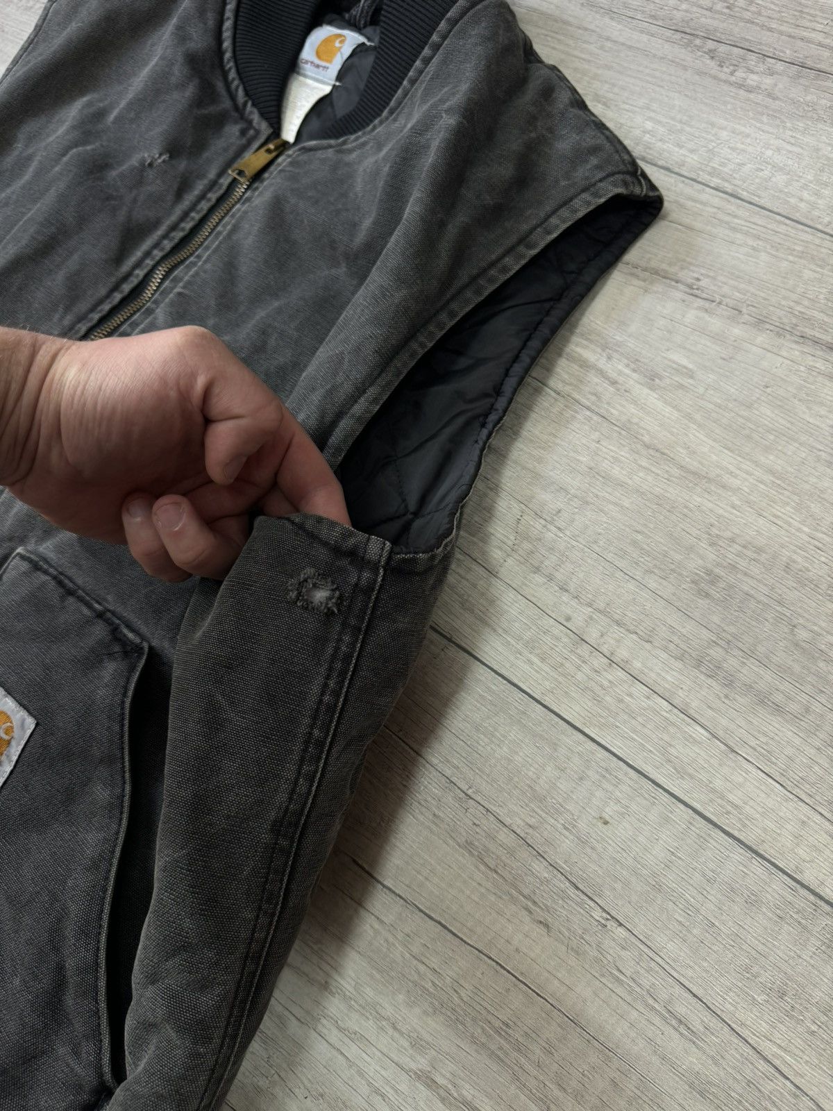 Carhartt Vintage Carhartt Workwear Vest Distressed Fade Made in USA Size US XL / EU 56 / 4 - 5 Thumbnail