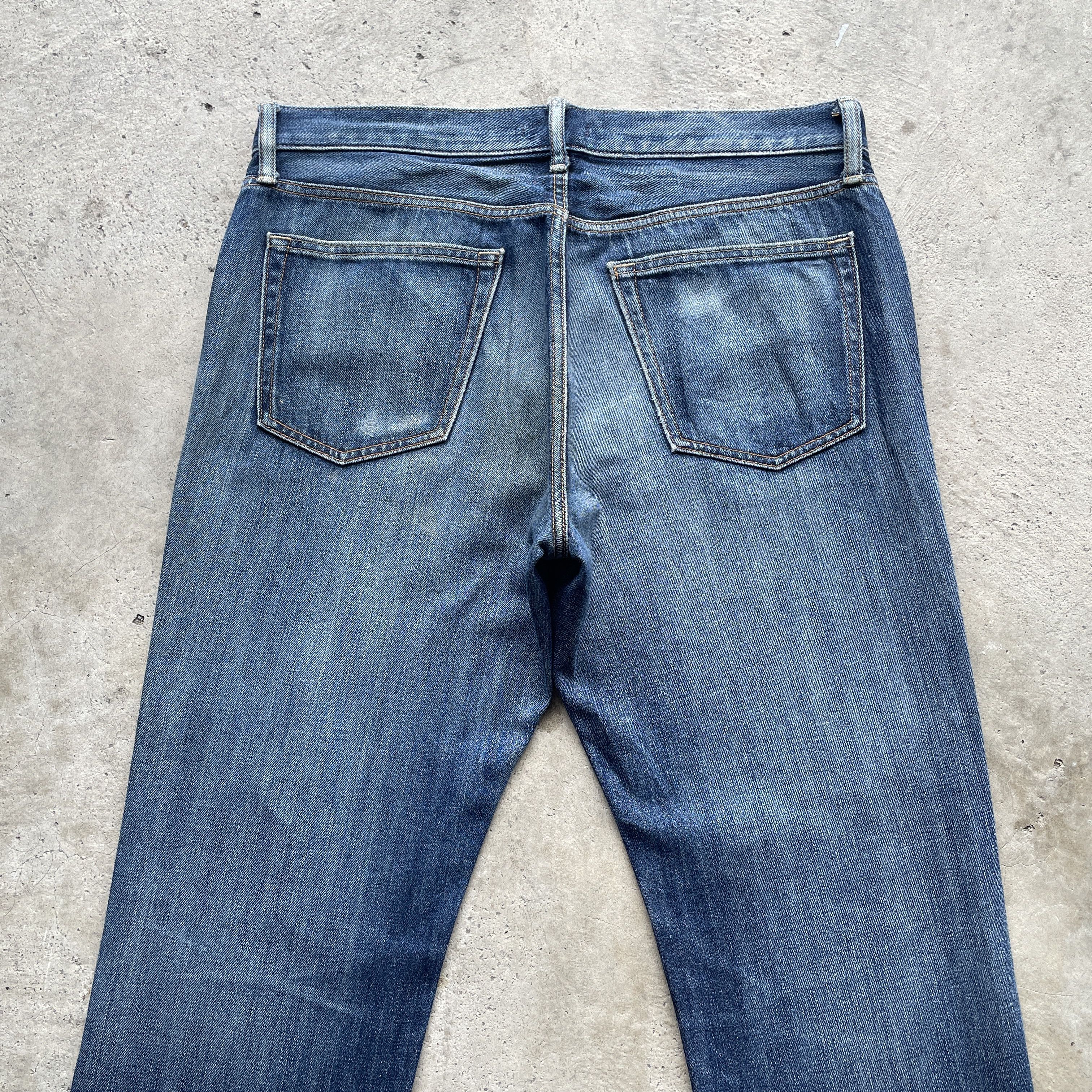 Japanese Brand VINTAGE JAPANESE DENIM FADED DISTRESSED JEANS PANTS W36 Size US 36 / EU 52 - 8 Thumbnail