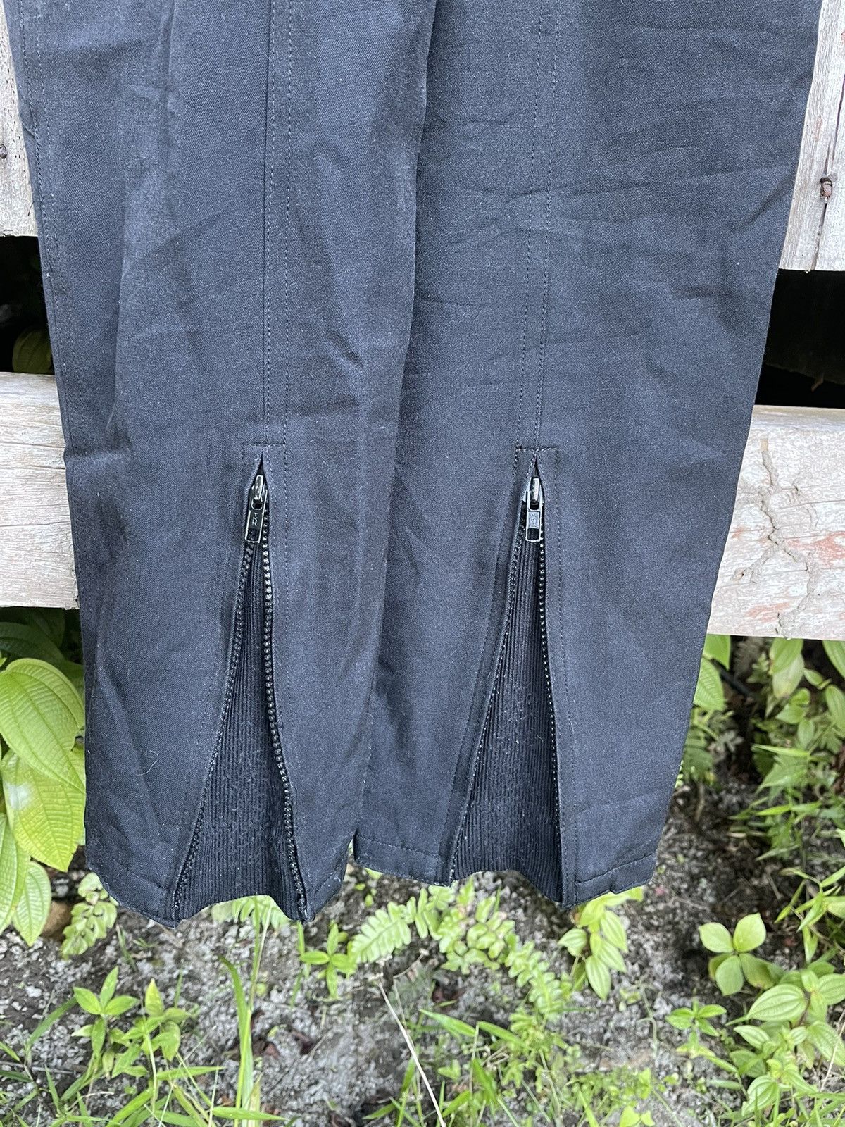 Vintage Yamaha Technical Snow Bib Overalls (Black / JASPO L) Size US 30 / EU 46 - 14 Thumbnail
