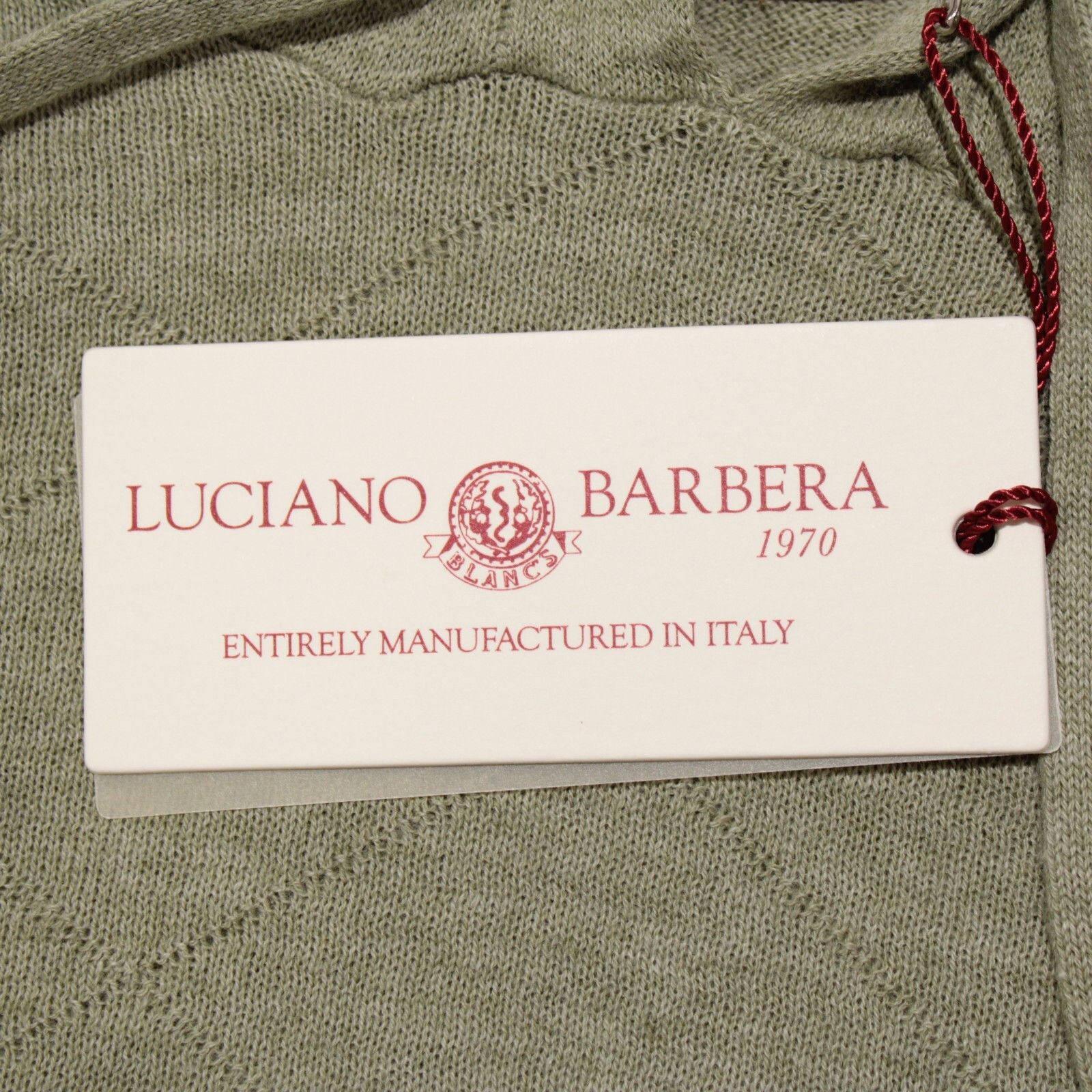 Luciano Barbera Luciano Barbera Sweater Size US M in Green Size US M / EU 48-50 / 2 - 2 Thumbnail