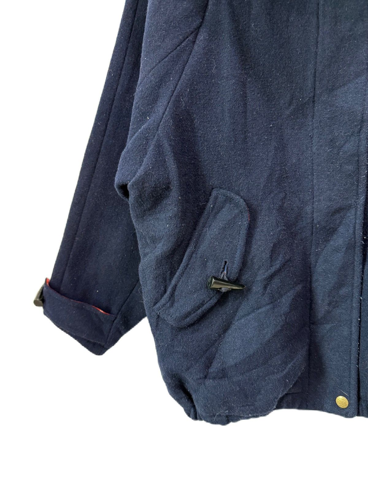 Toyo Enterprises Japan Brand Rodeo Crown Zipper Wool Jacket With Hoodies Size US M / EU 48-50 / 2 - 3 Thumbnail