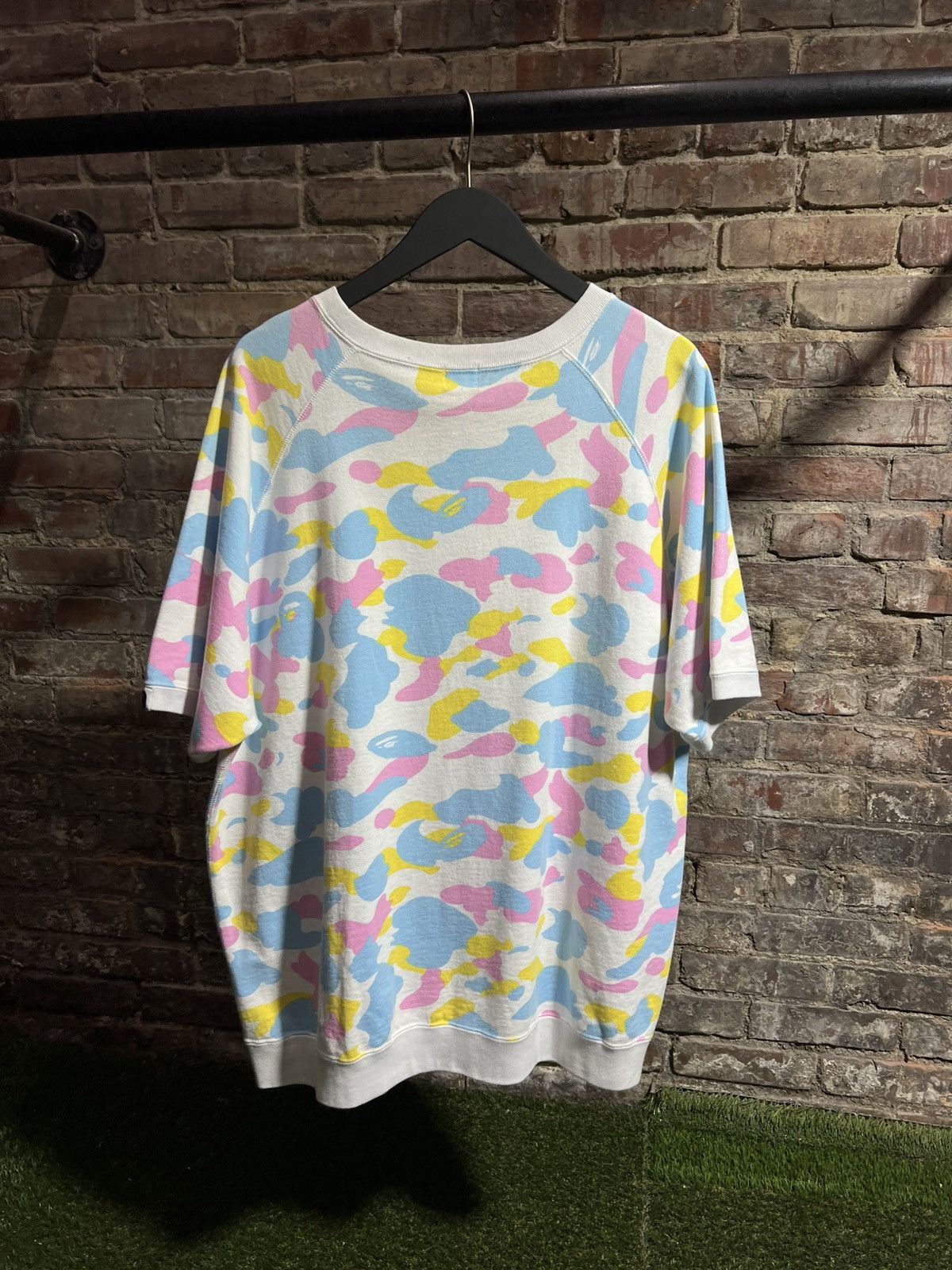 Bape BAPE Cotton Candy Camo Short-Sleeve Crewneck Size US XL / EU 56 / 4 - 2 Thumbnail