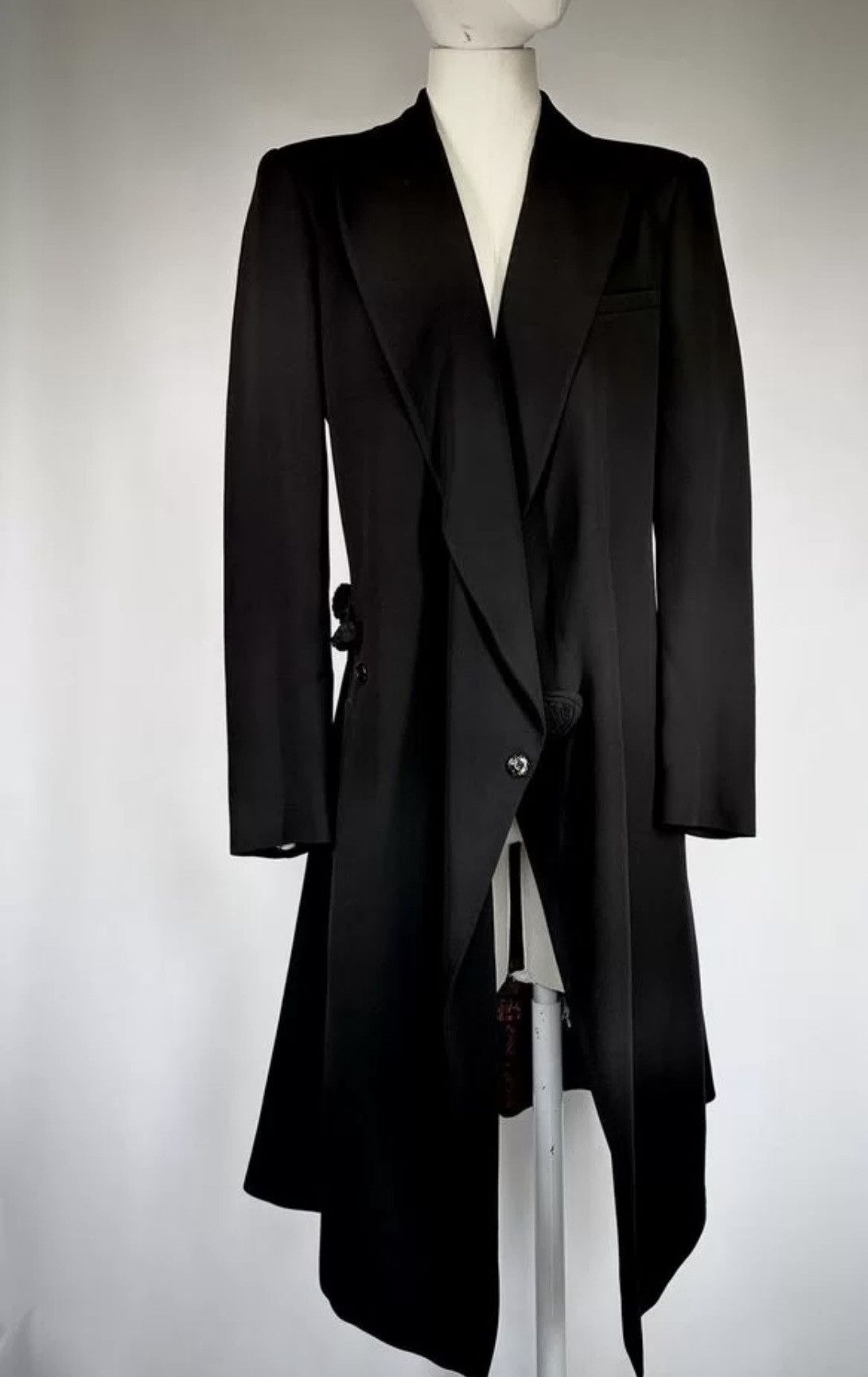 Jean Paul Gaultier Jean Paul Gaultier Archival vintage 1998 coat S Black Size S / US 4 / IT 40 - 3 Thumbnail