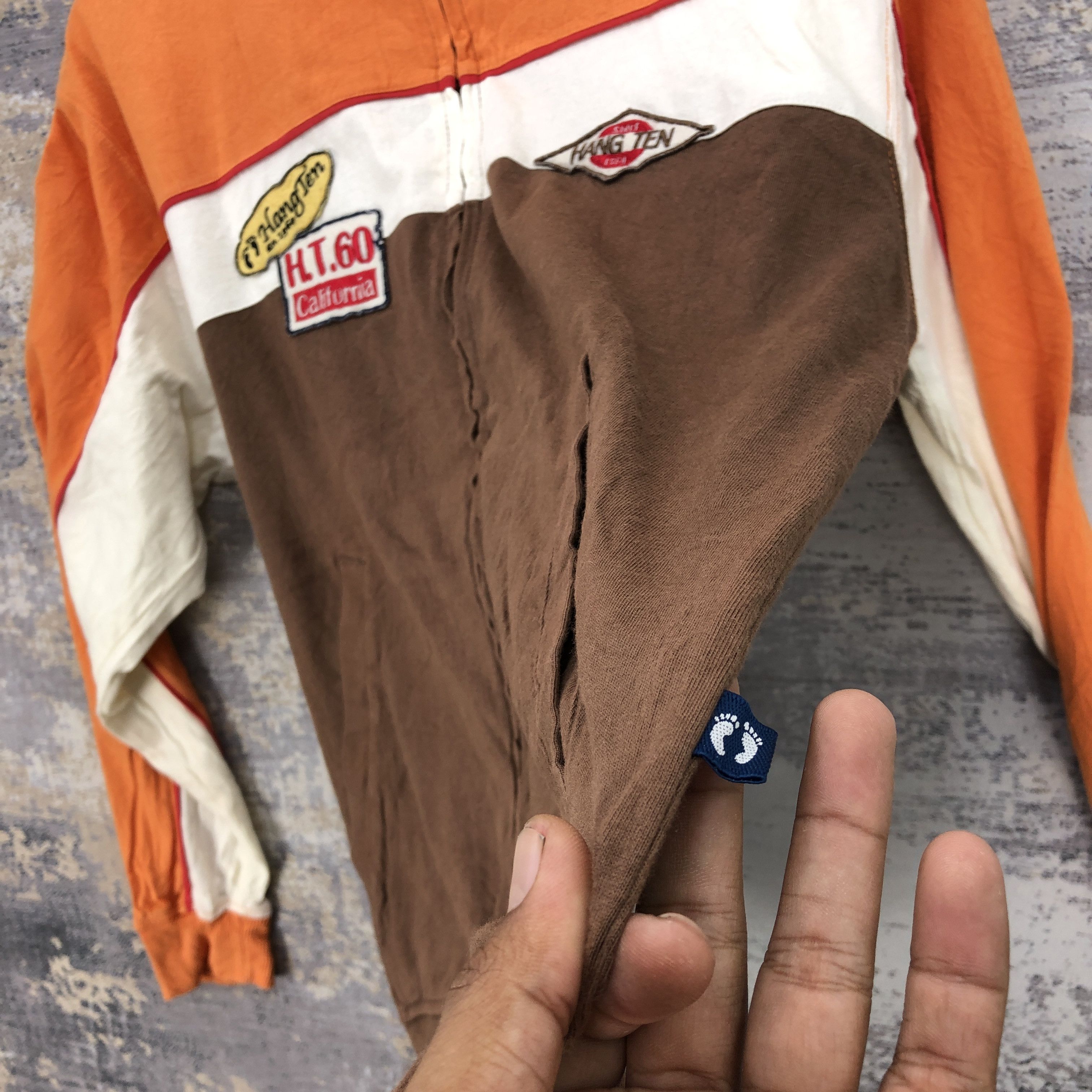 Hang Ten Vintage Hang Ten Sweatshirt Zipper Surf Sweater Jumper Size US M / EU 48-50 / 2 - 11 Thumbnail