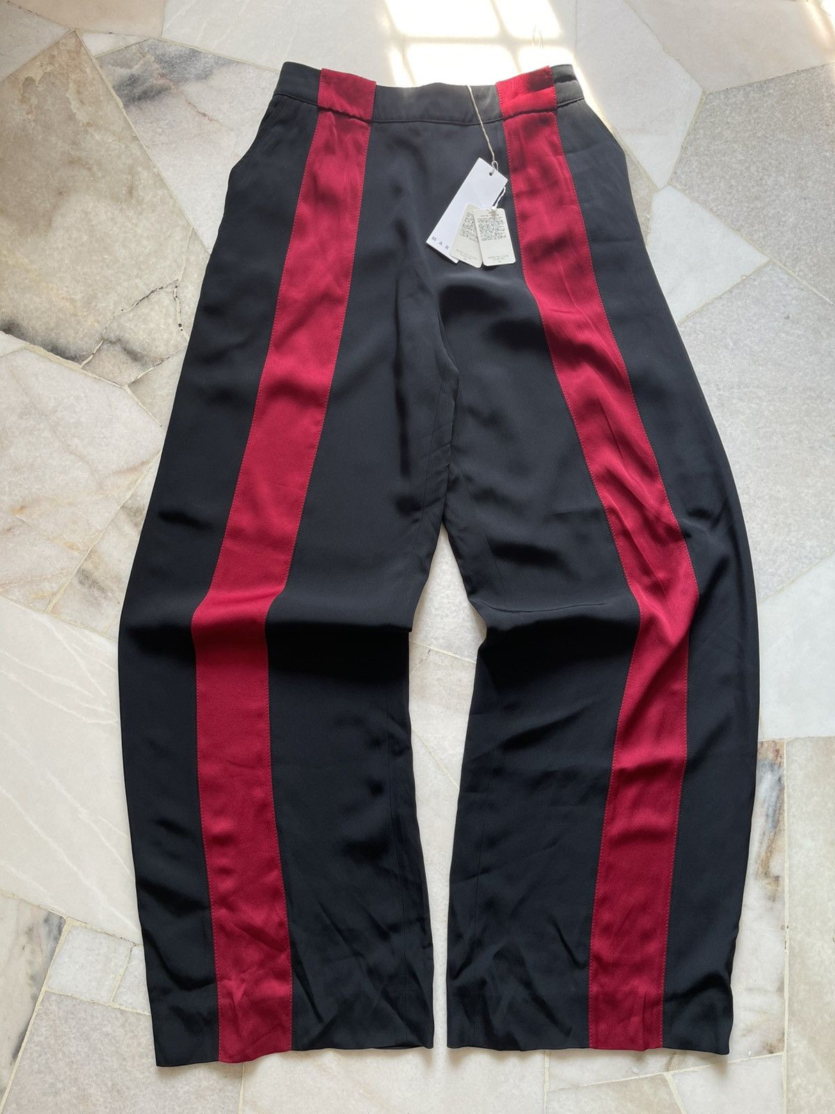 Marni Deathstock SS19 Marni Red Stripe Trousers Pants Size 30" / US 8 / IT 44 - 5 Thumbnail