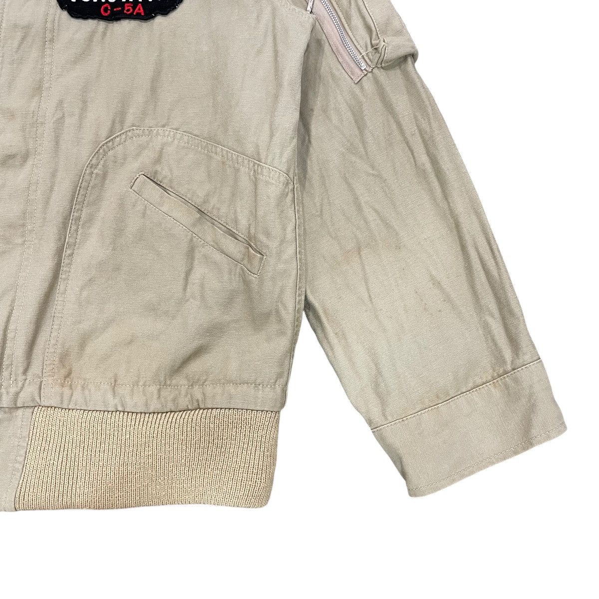 Harley Davidson × Vintage Vintage 90s Harley Davidson Air Force Patches Bomber Jacket Size US M / EU 48-50 / 2 - 5 Thumbnail