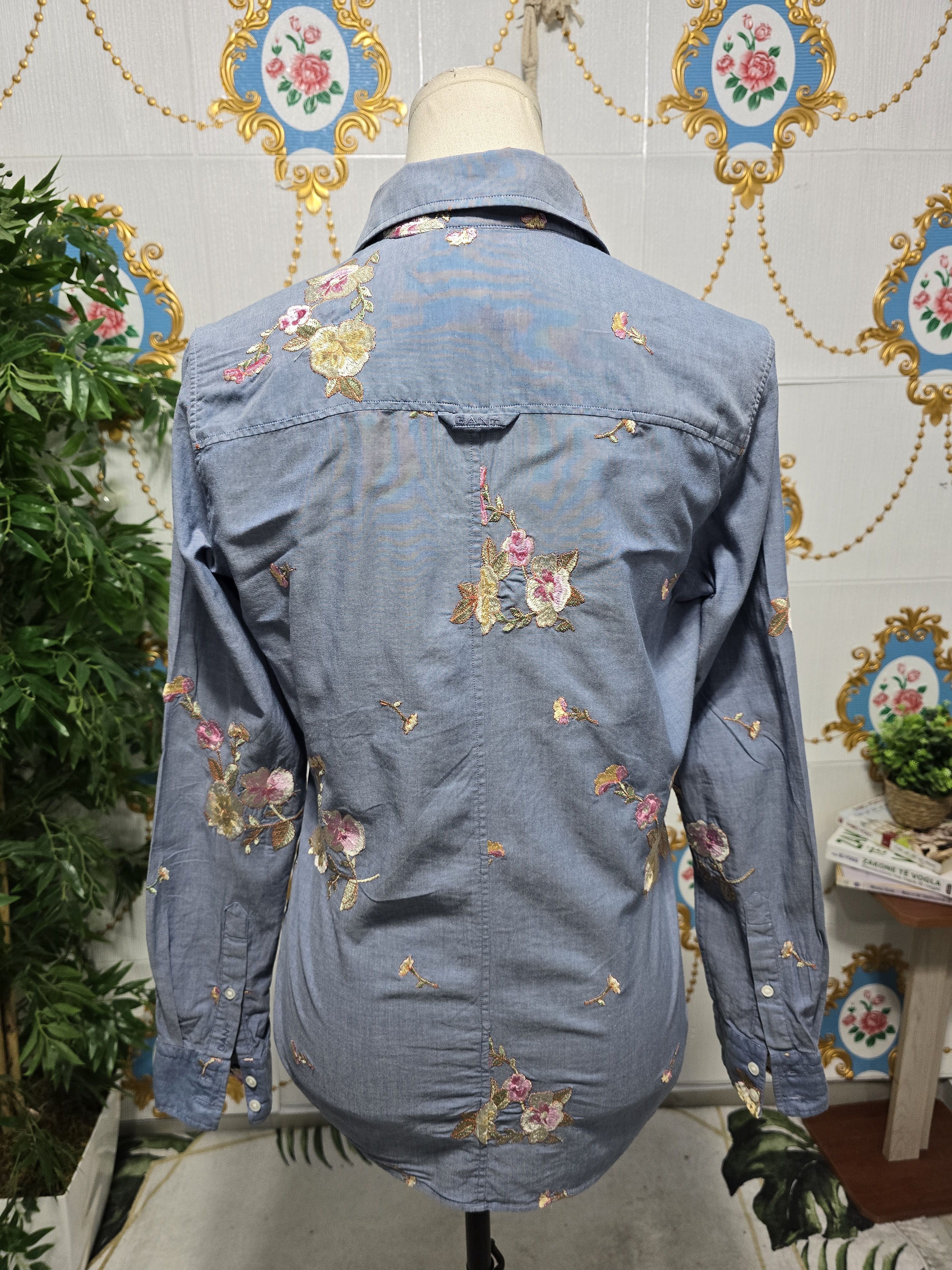 Gant GANT rare Shirt , floreal pattern in NEW CONDITION Size S / US 4 / IT 40 - 10 Thumbnail