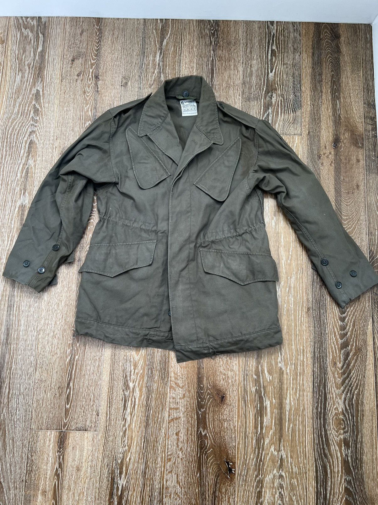 Vintage 1984 Dutch M65 Military surplus field jacket Size US M / EU 48-50 / 2 - 1 Thumbnail
