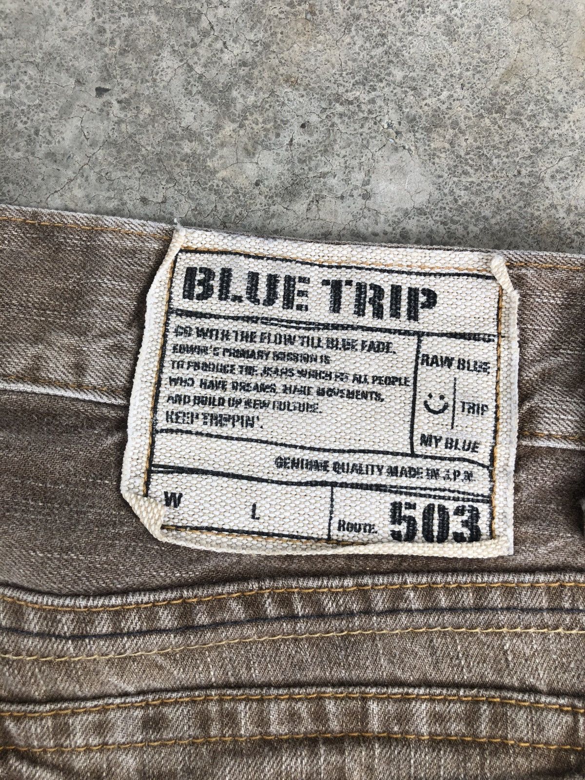 If Six Was Nine Japanese Edwin Flared Jeans Distressed Jeans Size US 32 / EU 48 - 18 Thumbnail