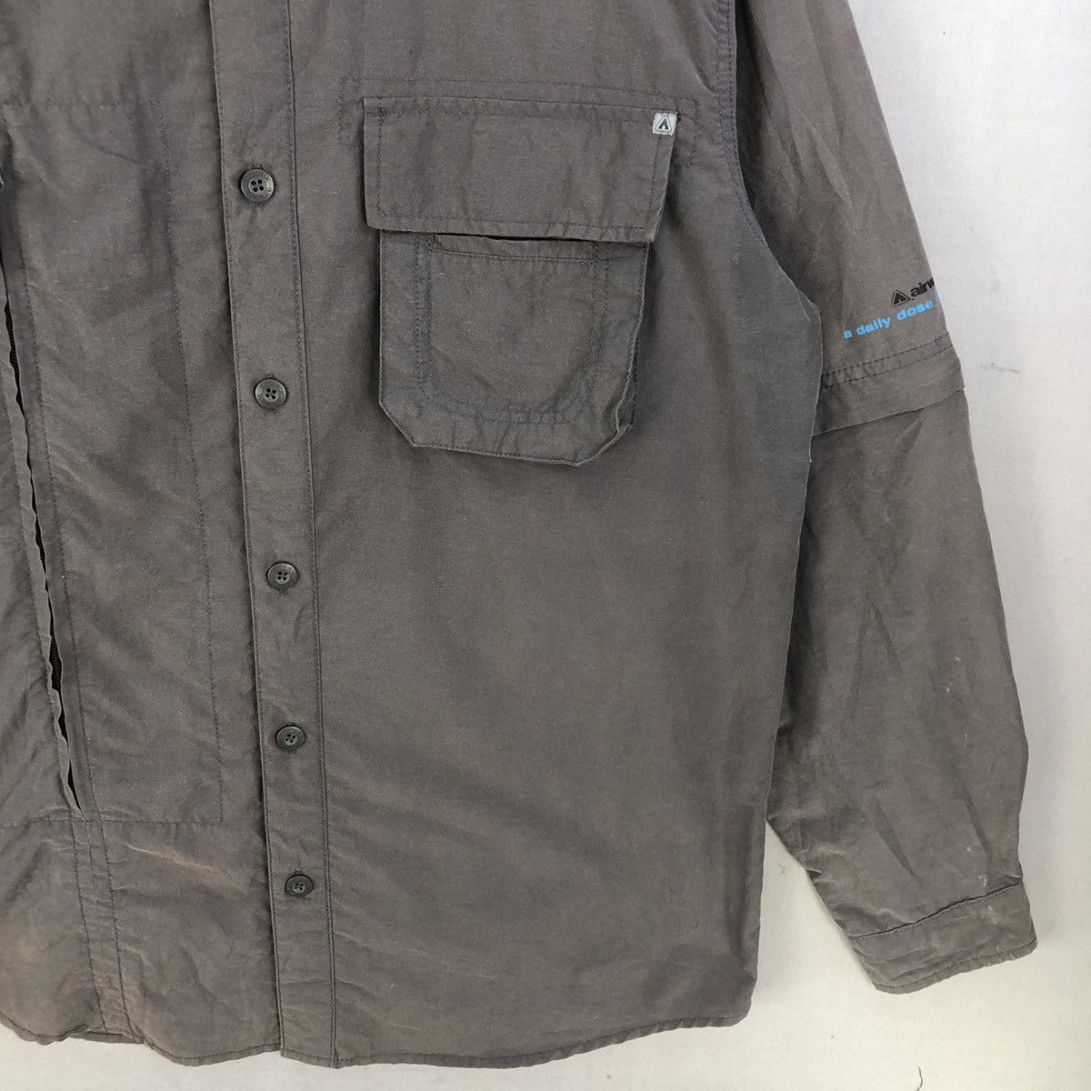 Airwalk Vintage 90’s Airwalk Utility Button Up Shirt Size US L / EU 52-54 / 3 - 3 Thumbnail