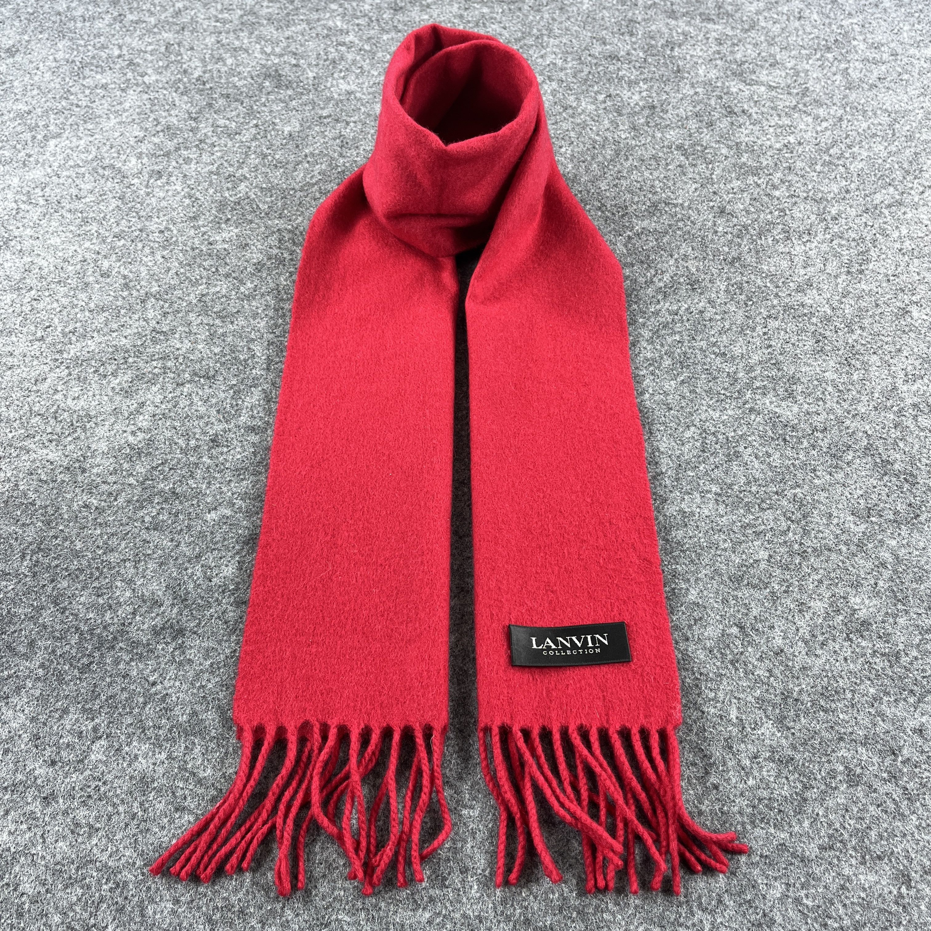 Lanvin Lanvin Scarf / Muffler / Neckwear T1213 Size ONE SIZE - 1 Thumbnail