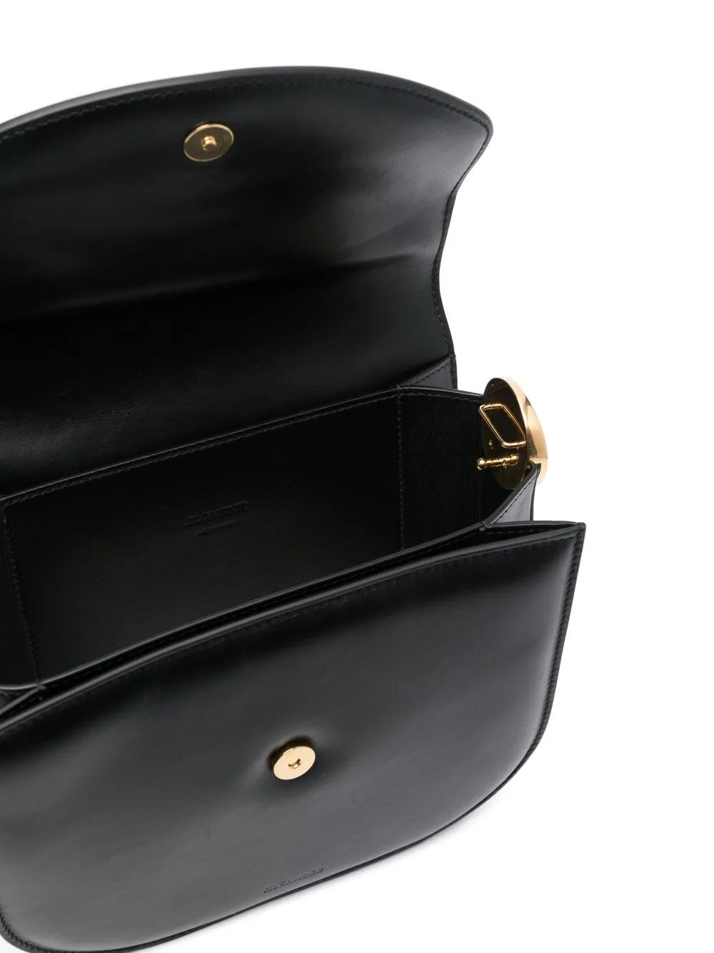 Jil Sander o1loc1c0426 Size:OS/Medium Coin Leather Bag in Black Size ONE SIZE - 4 Thumbnail
