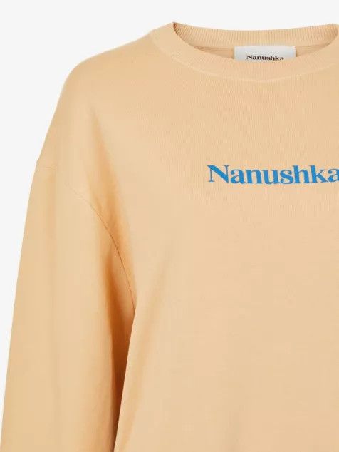Nanushka o1mle0425 Logo Sweatshirt in light orange Size M / US 6-8 / IT 42-44 - 3 Thumbnail