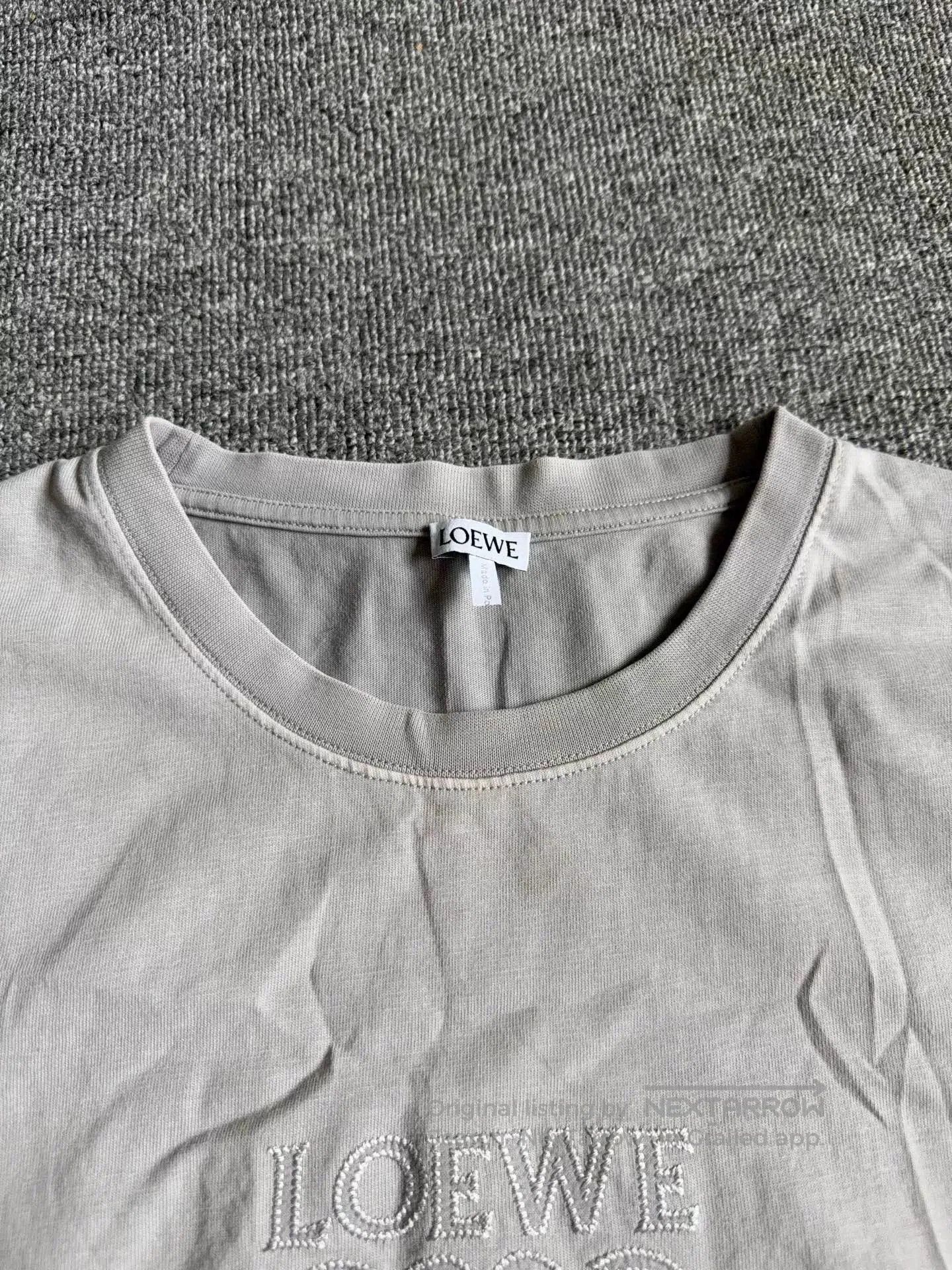 Loewe LOEWE SS25 Men's Loose Cotton T-Shirt. Size US L / EU 52-54 / 3 - 5 Thumbnail