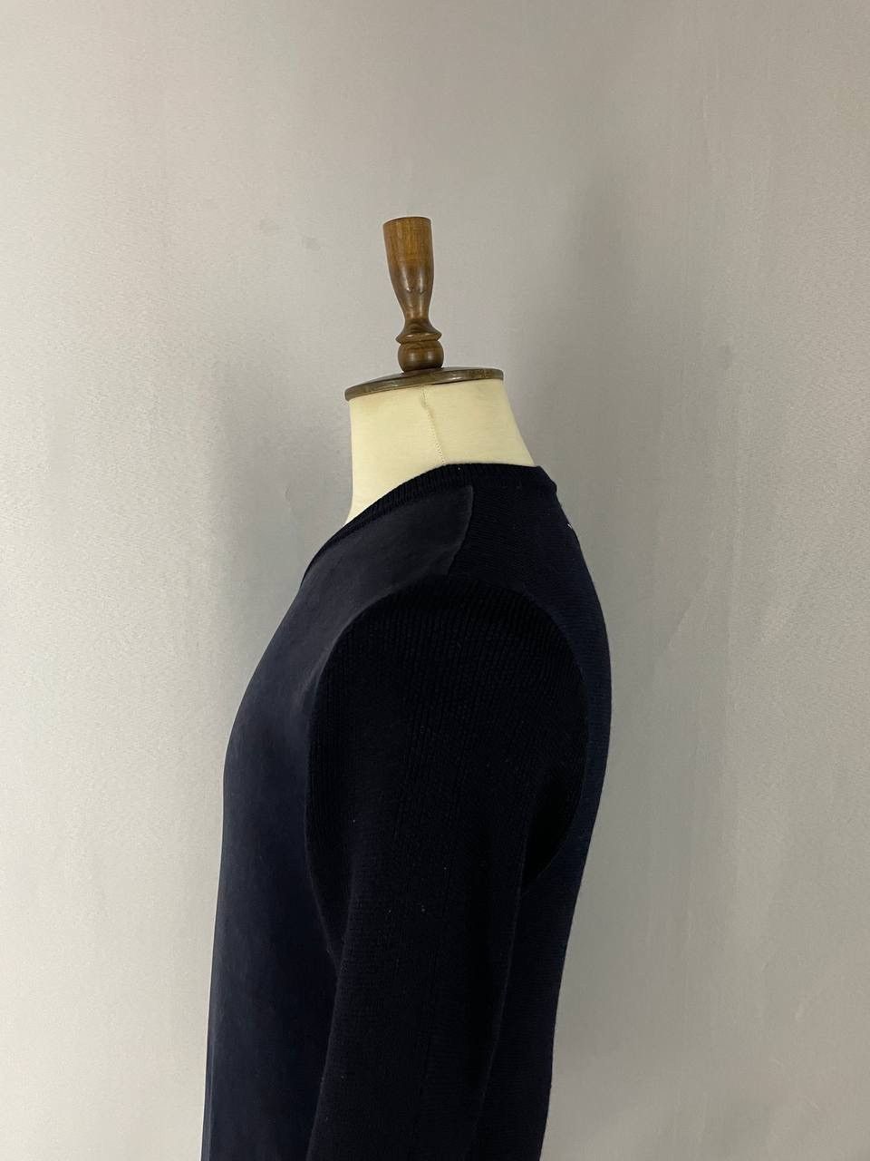 Maison Margiela Maison Margiela Sweater Navy Velour Size US M / EU 48-50 / 2 - 5 Thumbnail