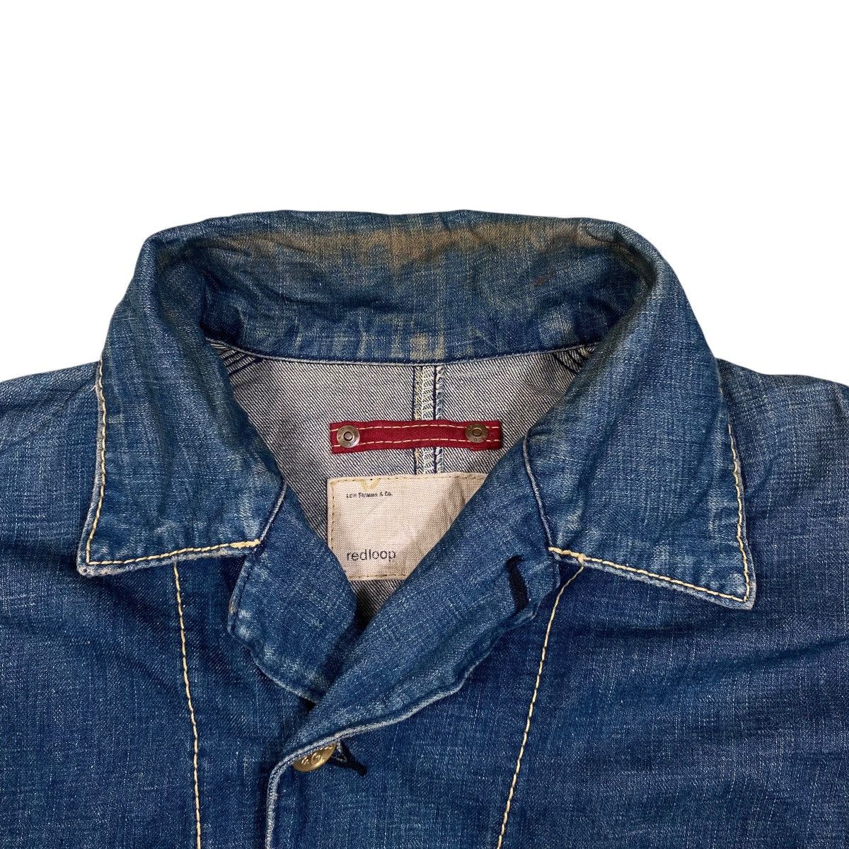 Levi's Vintage LEVI’S STRAUSS Redloop Workwear Casual Jeans Jacket Size US L / EU 52-54 / 3 - 12 Thumbnail