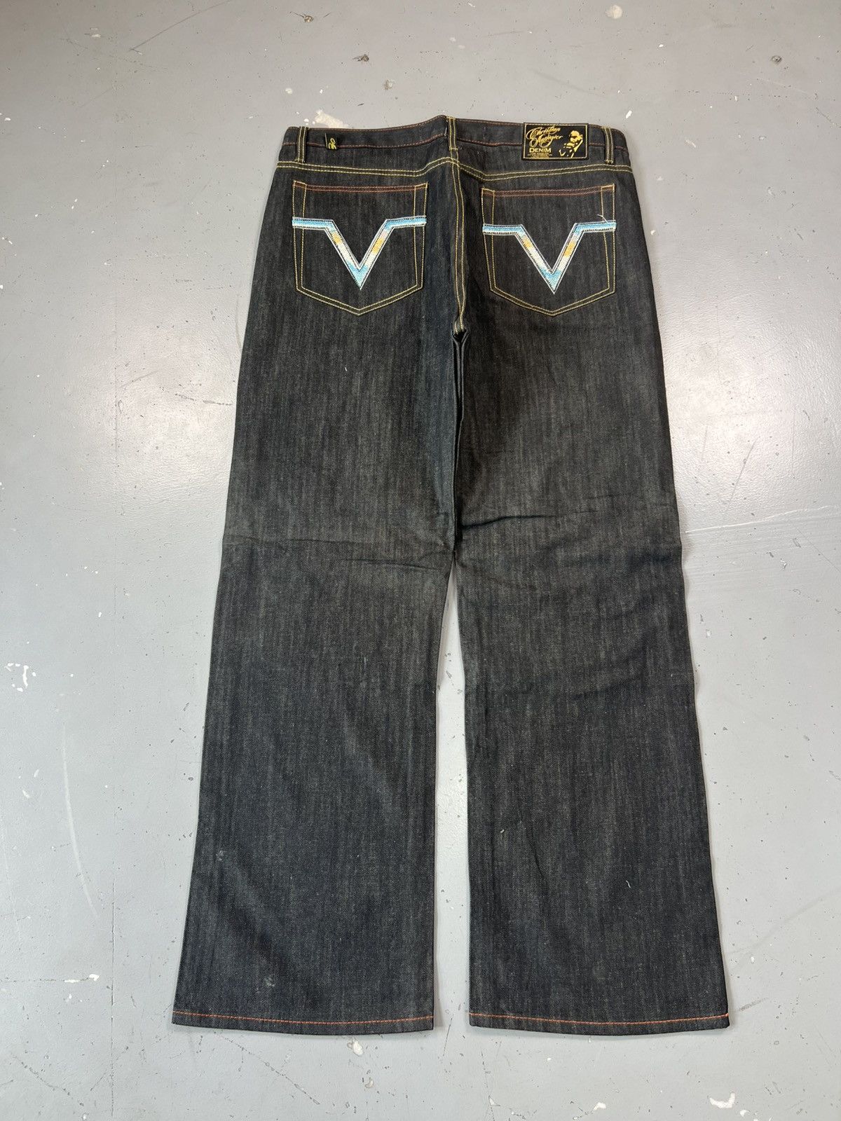 Christian Audigier Vintage super rare edhardy by Christian Audigher denim - 39 Size US 39 - 9 Thumbnail