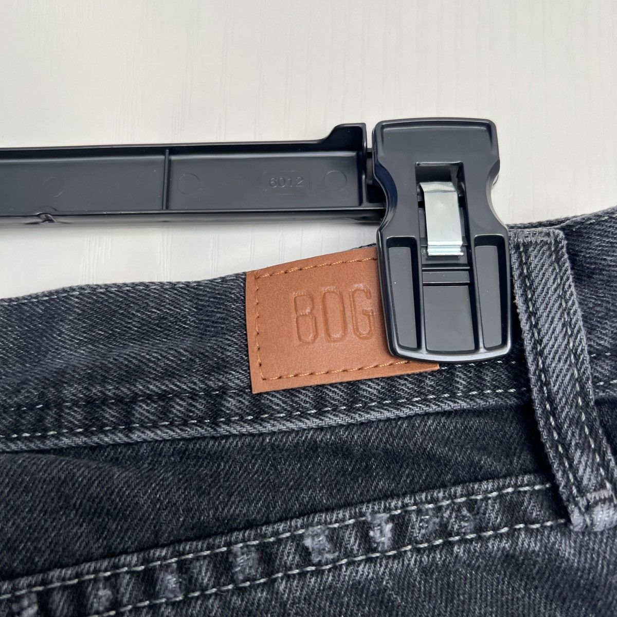 Bdg BDG Dad Jean Black Patchwork Denim Jeans Size US 29 - 7 Thumbnail