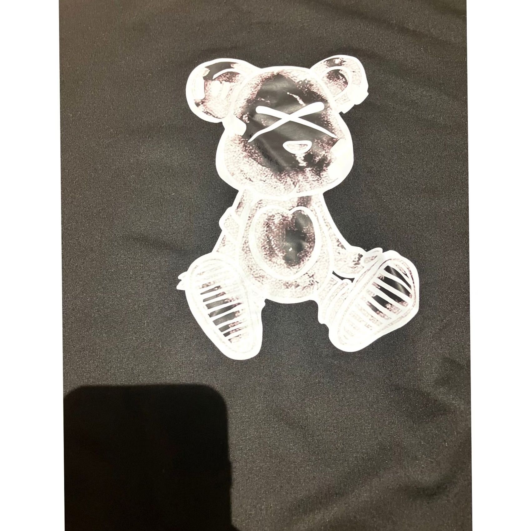 Vintage Romwe Men's Streetwear Printed Sweatshirt Undercover Teddy Bear Size S Black Pullover Sweatshirt Mens Small Shirt/Top Size US S / EU 44-46 / 1 - 7 Thumbnail