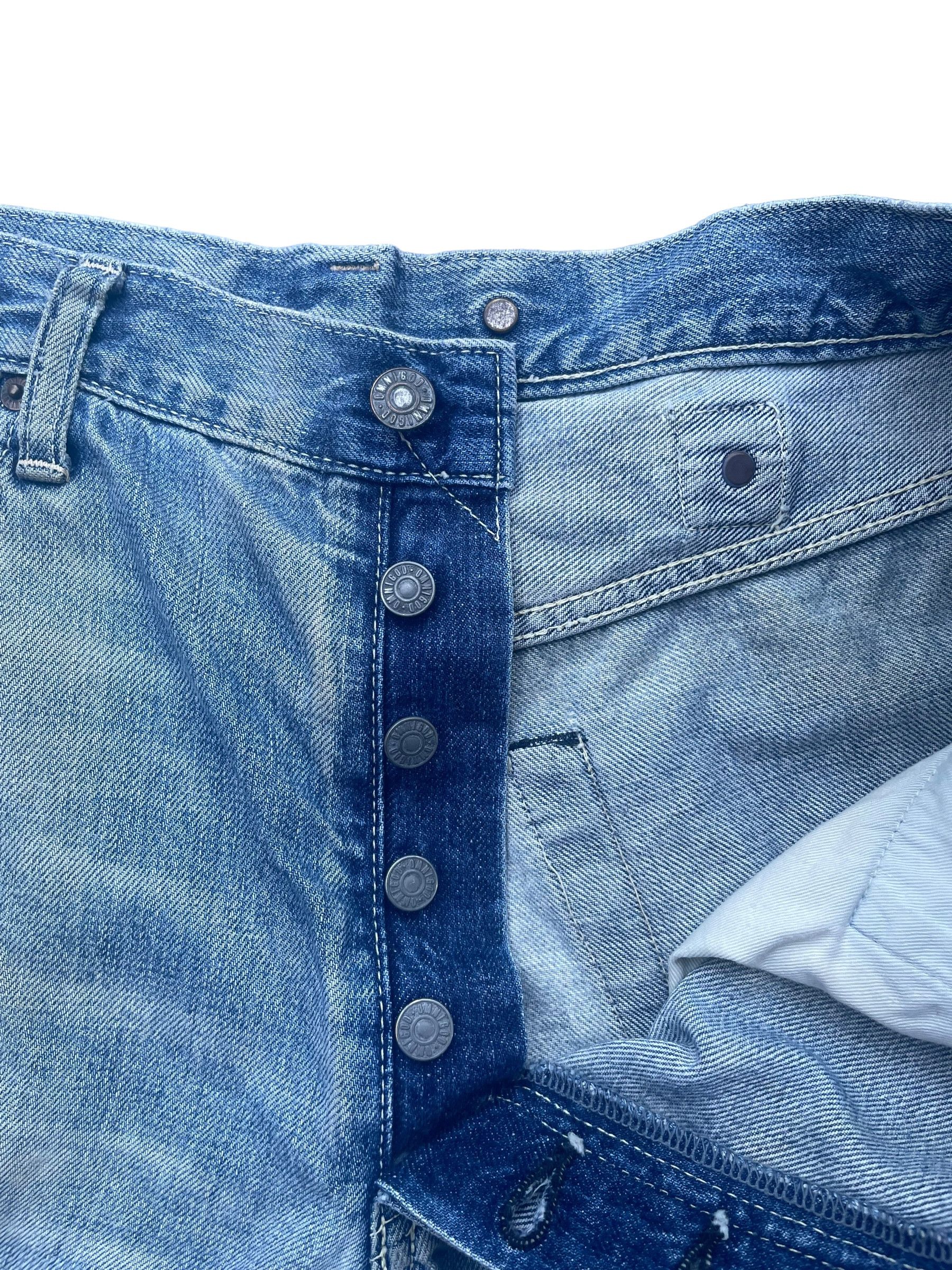 Japanese Brand Vintage Omnigod Selvedge Denim Short Size US 34 / EU 50 - 5 Thumbnail
