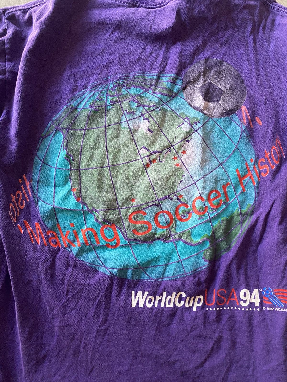 Vintage Vintage World Cup 1994 Tee Size US M / EU 48-50 / 2 - 8 Thumbnail