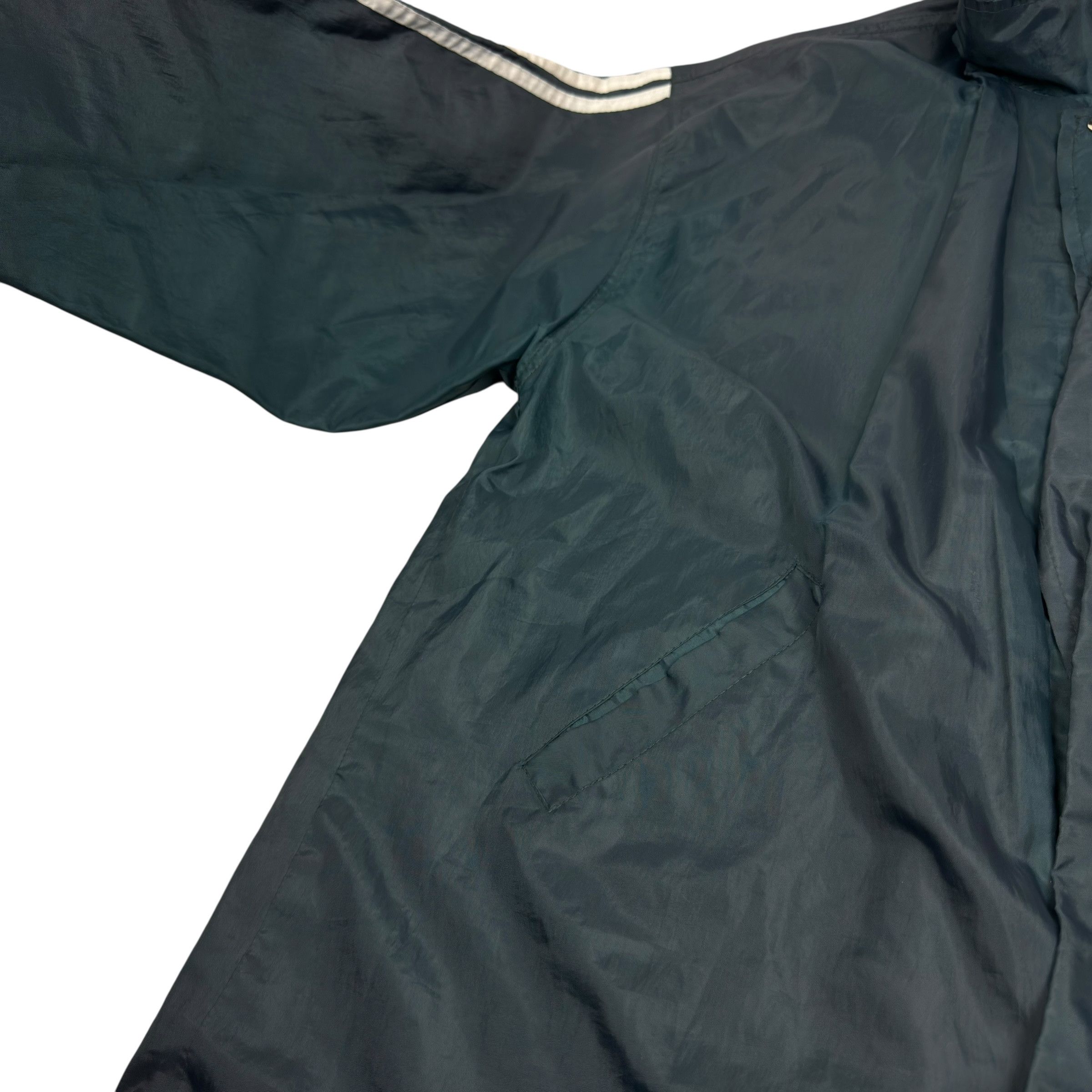 Adidas Adidas Mens Emerald Green Streetball Logo Windbreaker Jacket Size US XL / EU 56 / 4 - 6 Thumbnail