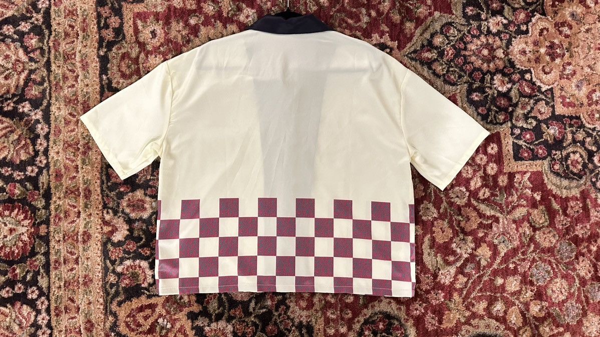 Designer 128 Coterie - Two Tone Checkered Button Up Size US M / EU 48-50 / 2 - 2 Thumbnail