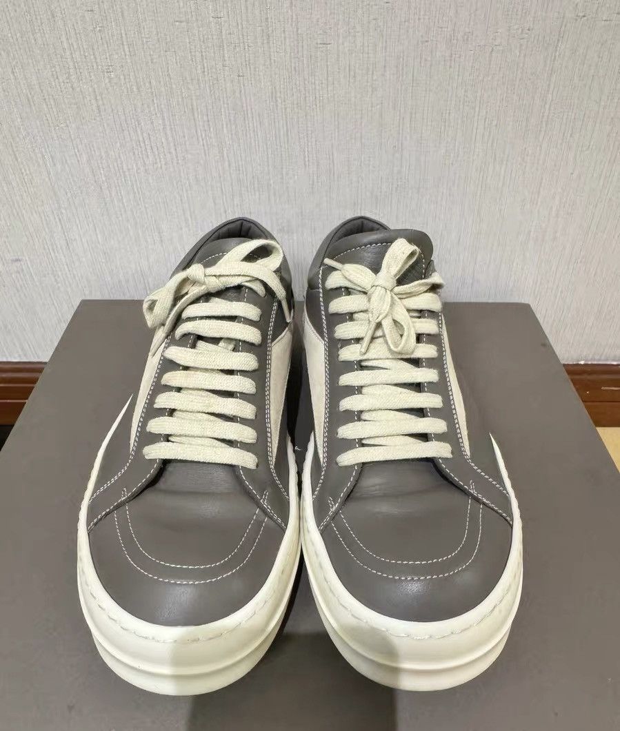 Rick Owens Rick Owens RO 25AW Mainline Leather Low-Top Sneakers Size US 8.5 / EU 41-42 - 4 Thumbnail