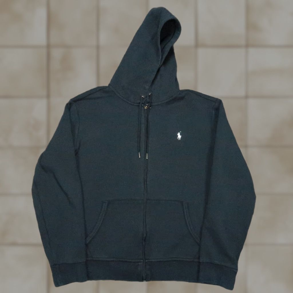 Polo Ralph Lauren Polo Ralph Lauren Hoodie Men XL Blue Full Zip Pony Hooded Performance Size US XL / EU 56 / 4 - 1 Thumbnail