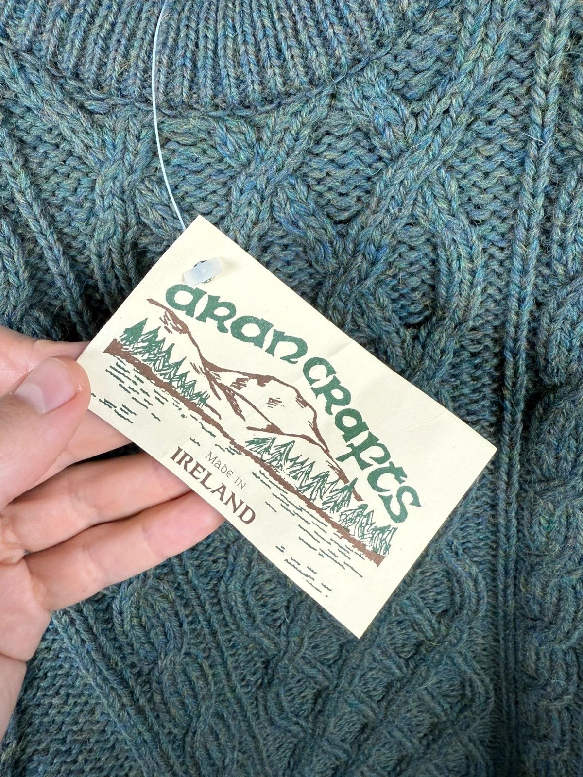 Aran Crafts Aran Crafts Ireland Wool Sweater Men size L Size US L / EU 52-54 / 3 - 5 Thumbnail