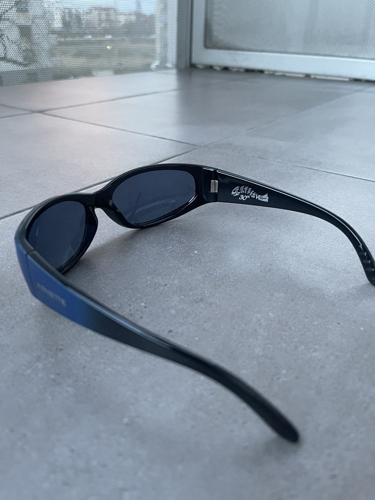 Arnette Arnette Catfish 4302-2818/80 Ombre Black Blue Sunglasses Size ONE SIZE - 11 Thumbnail