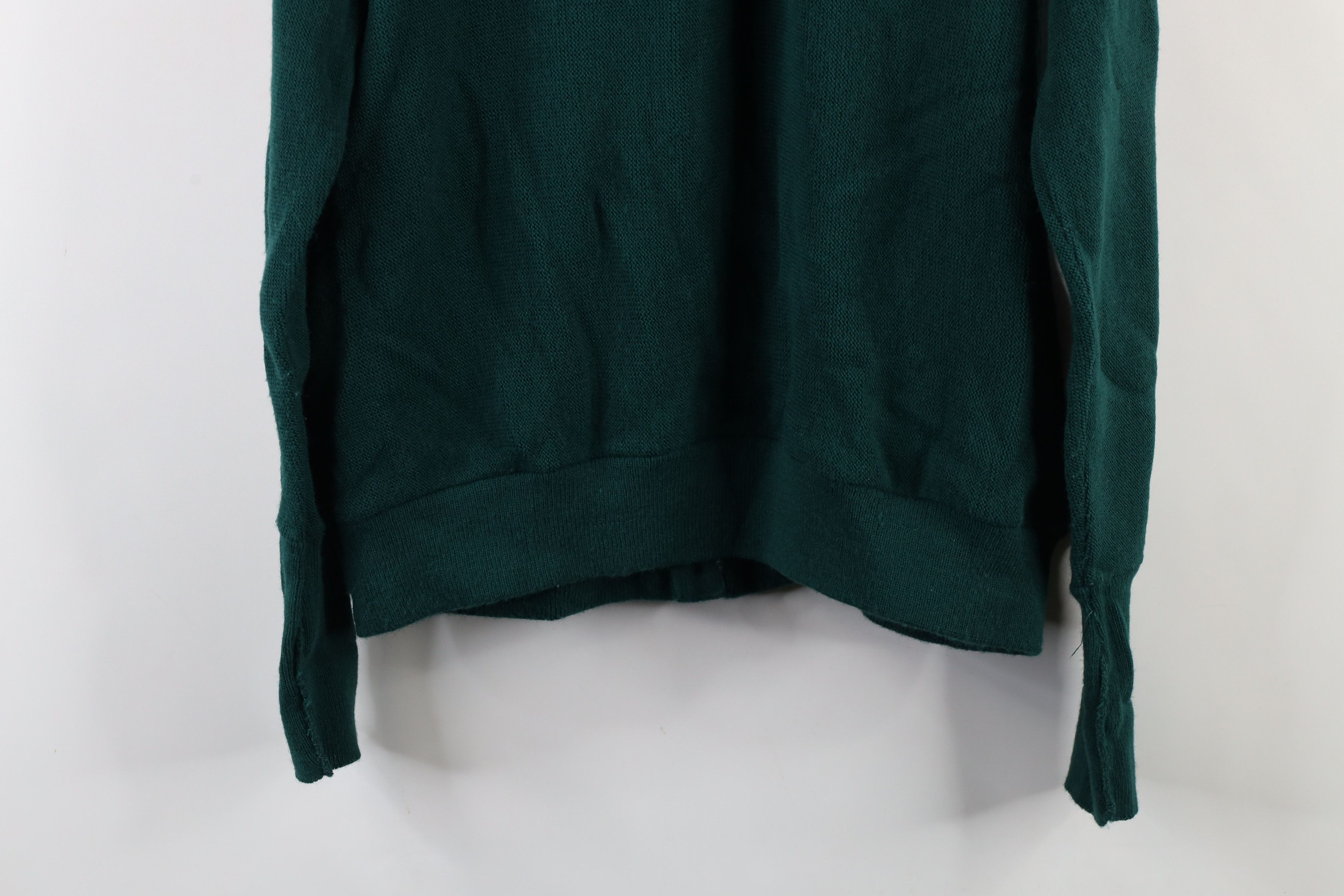 Vintage Vintage 90s Streetwear Knit Cardigan Sweater Green USA Size US L / EU 52-54 / 3 - 8 Thumbnail