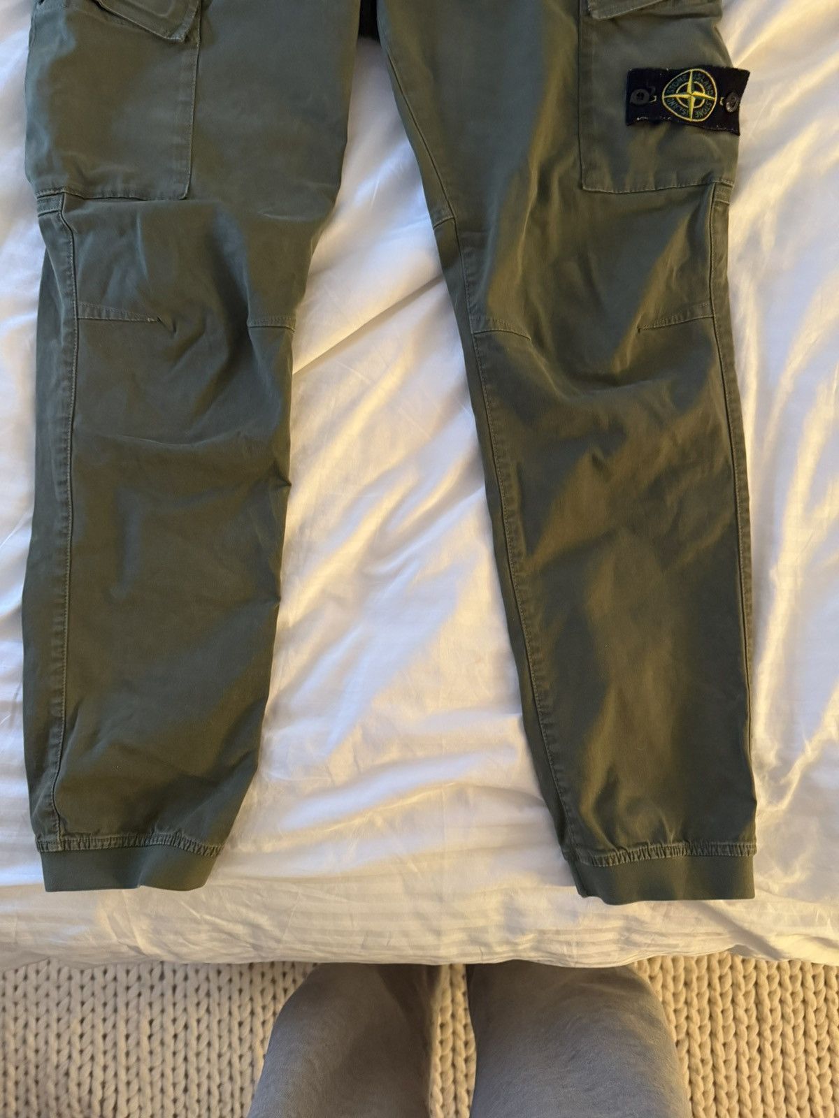 Stone Island Green Stone Island Cargos Size US 32 / EU 48 - 4 Thumbnail