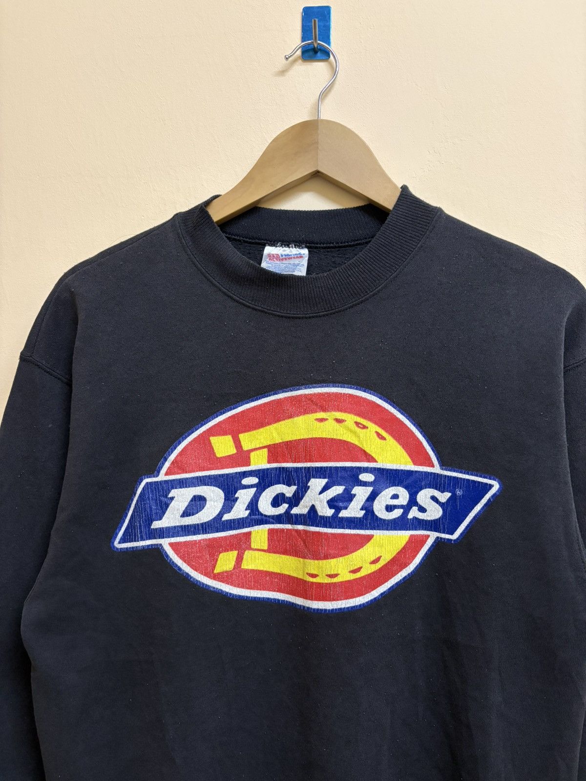 Dickies Vintage 90s Dickies Big Logo Skateboard Crewneck Size US M / EU 48-50 / 2 - 2 Thumbnail