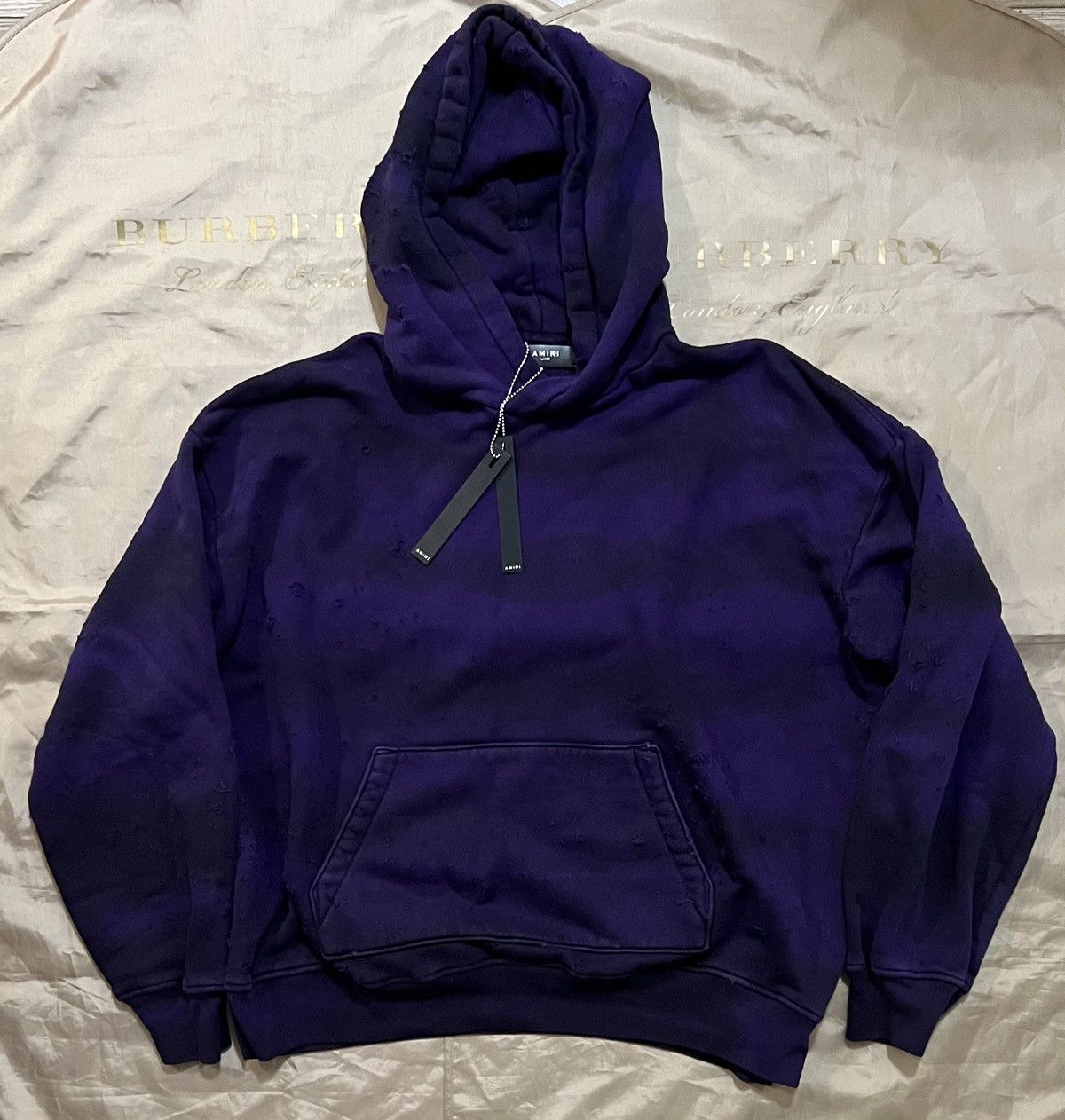 AMIRI Tie Dye Shotgun Hoodie size L