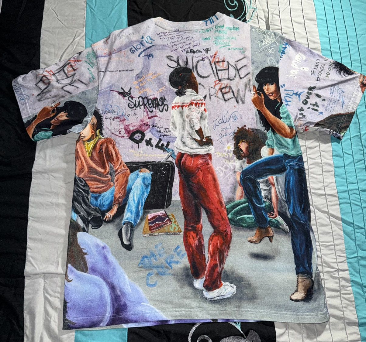 Supreme Supreme Purple Shirt Worn Once Size Medium Size US M / EU 48-50 / 2 - 2 Thumbnail