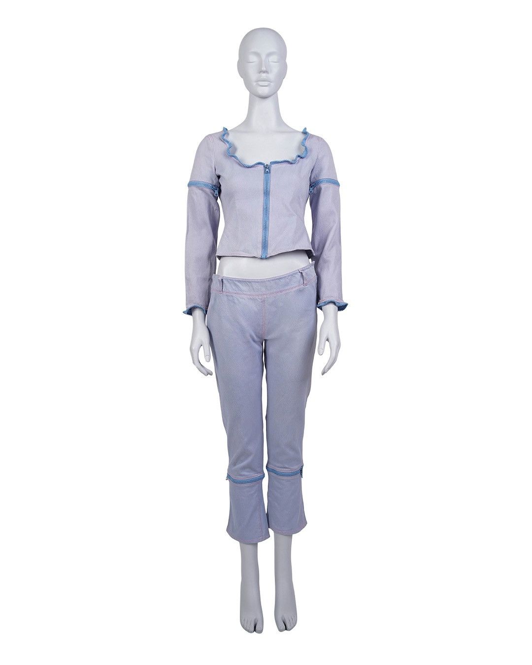 Miu Miu Miu Miu S/S2000 Two Piece Suit Size XS / US 0-2 / IT 36-38 - 1 Thumbnail